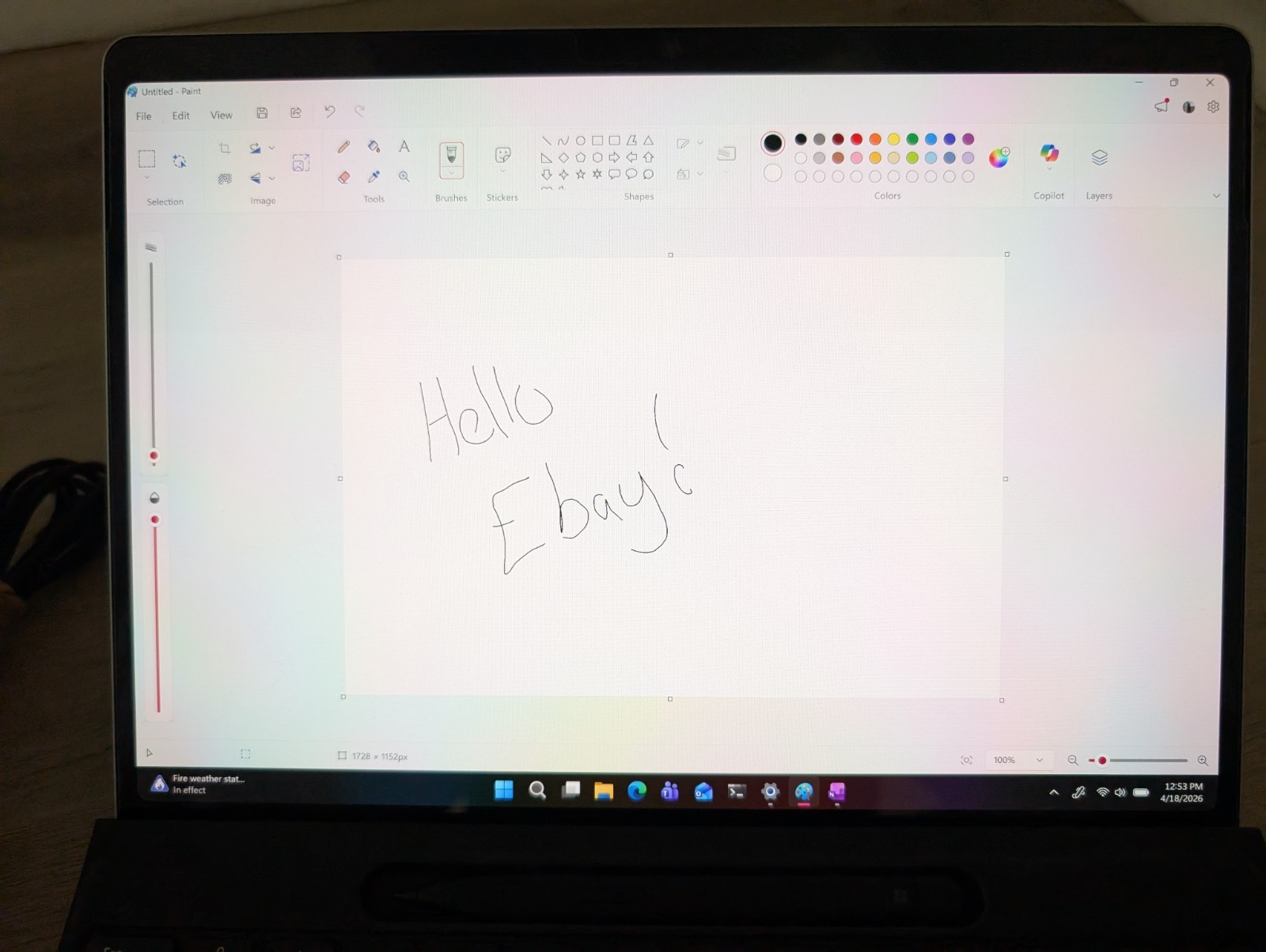 Microsoft Surface Pro Snapdragon X Elite 12 Core Platinum 32GB RAM 1 TB Computer