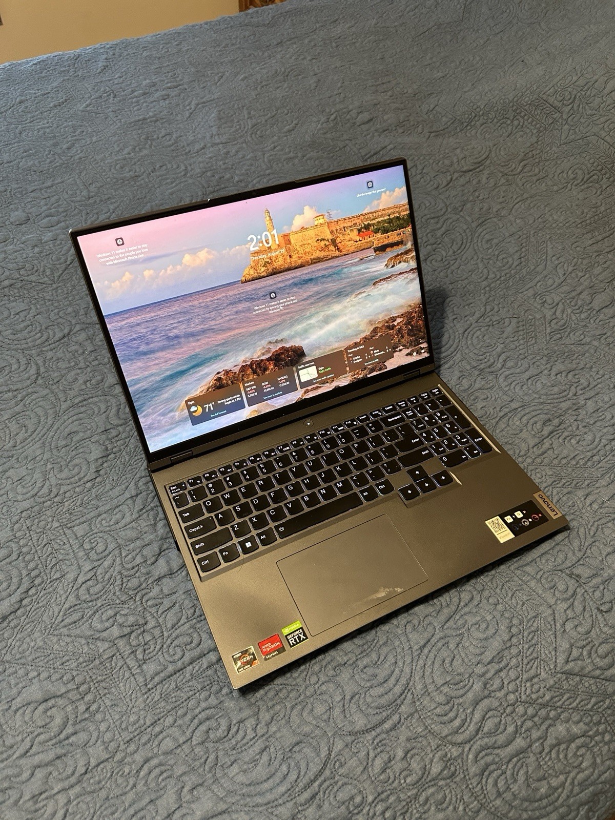 Lenovo Legion 5 Pro 16″ (512GB SSD, AMD Ryzen 5 800H, 3.20 GHz, 16GB RAM, NVIDIA