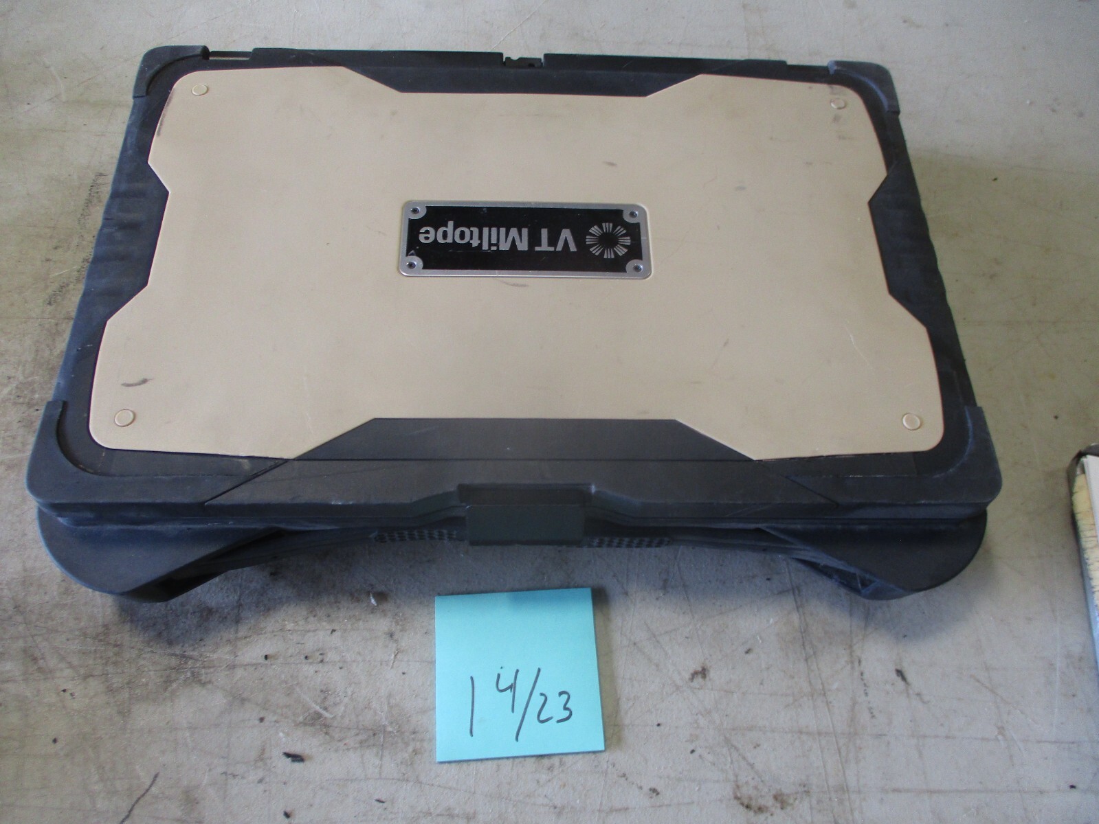 Used VT Miltope SRNC-17-G2 Semi-Rugged Notebook Computer Intel i7 No Drive HMMWV