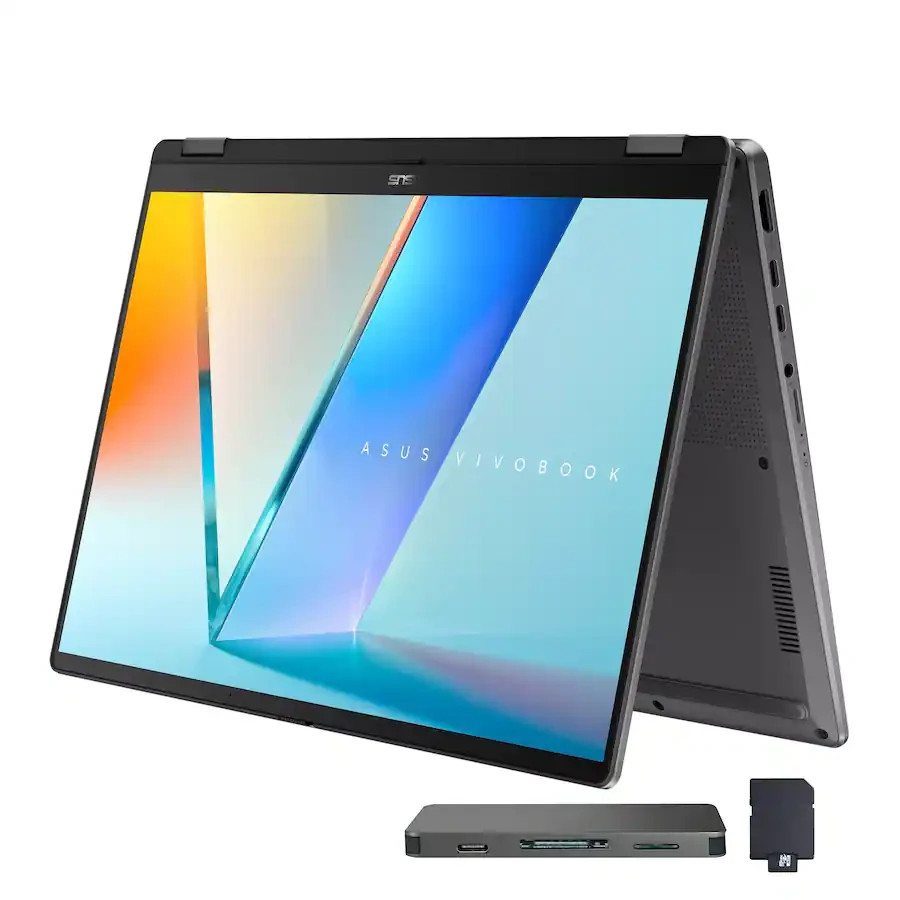 ASUS – Vivobook Flip 14″ Touch 2-in-1 laptop,Intel Ultra 7 256V,16GB RAM,1TB SSD