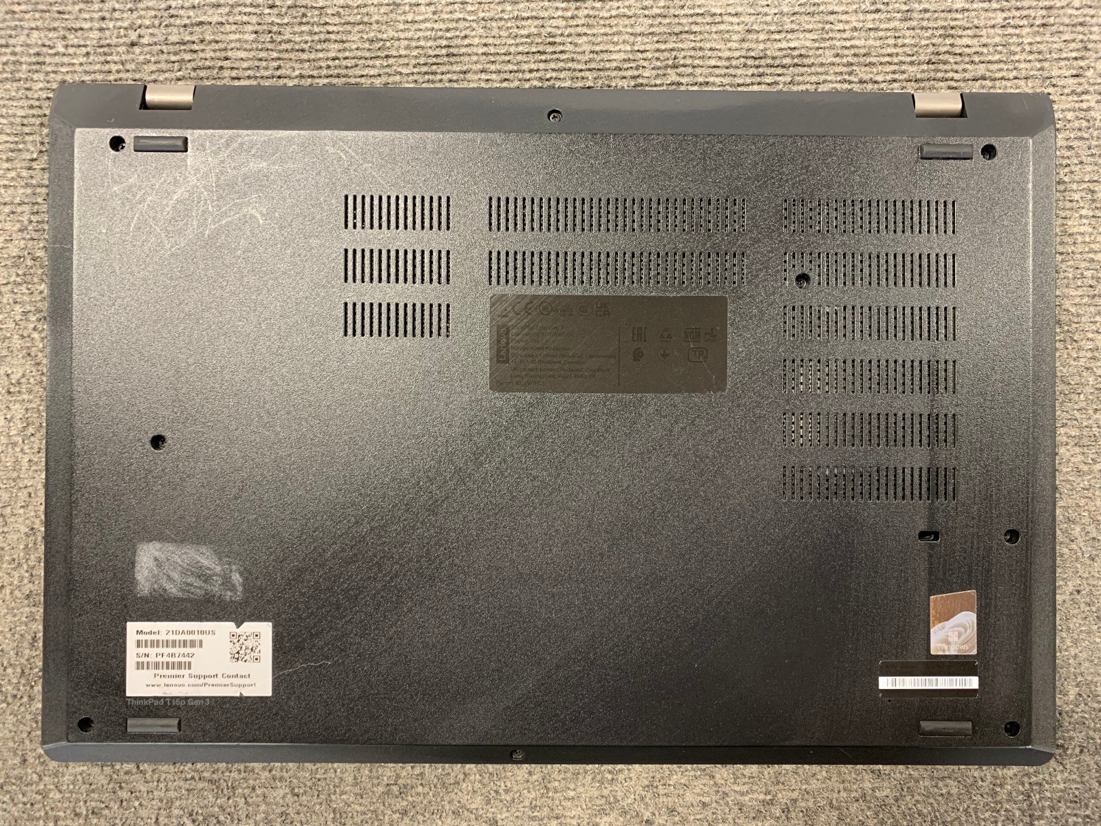 Lenovo ThinkPad T15p Gen 3 15.6″ i7-12700H 16GB, 512GB NVMe, Remote Managed