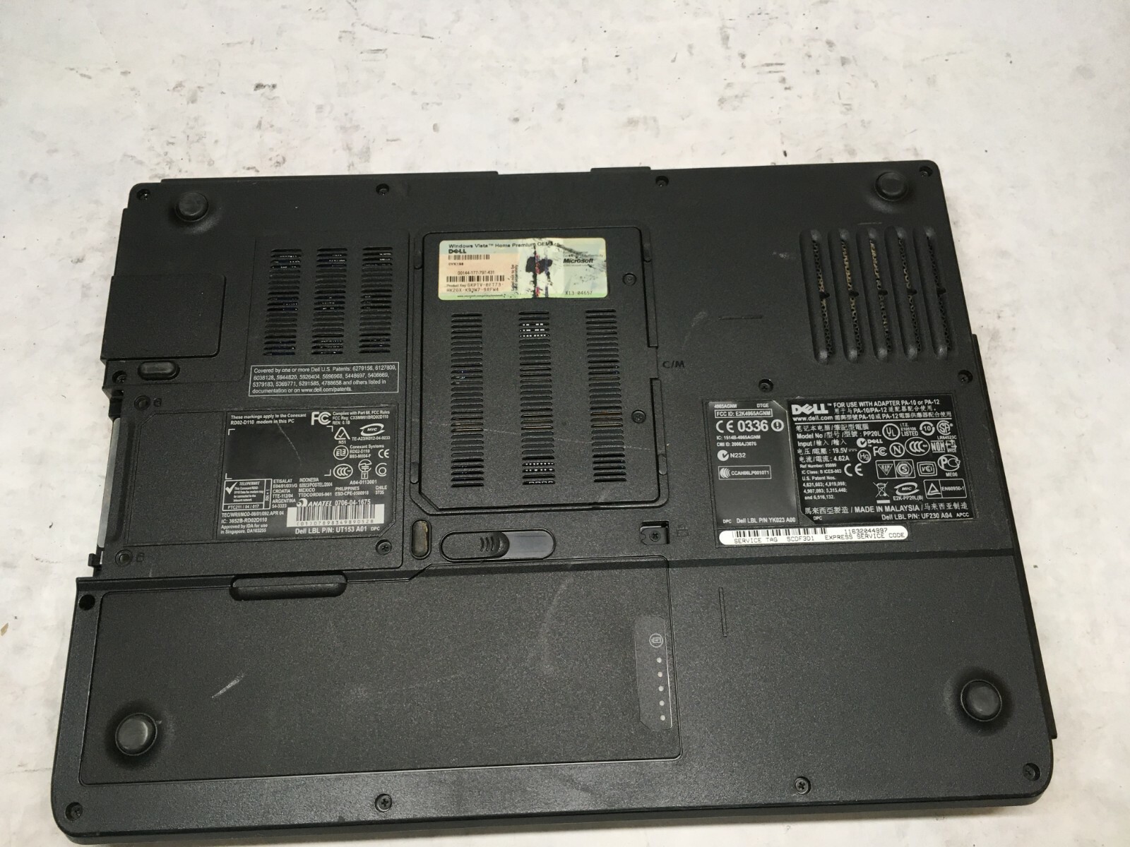 Dell Inspiron E1505 15″ [ AS IS / FOR PARTS] Intel Core Duo 1.73 GHz – JZ