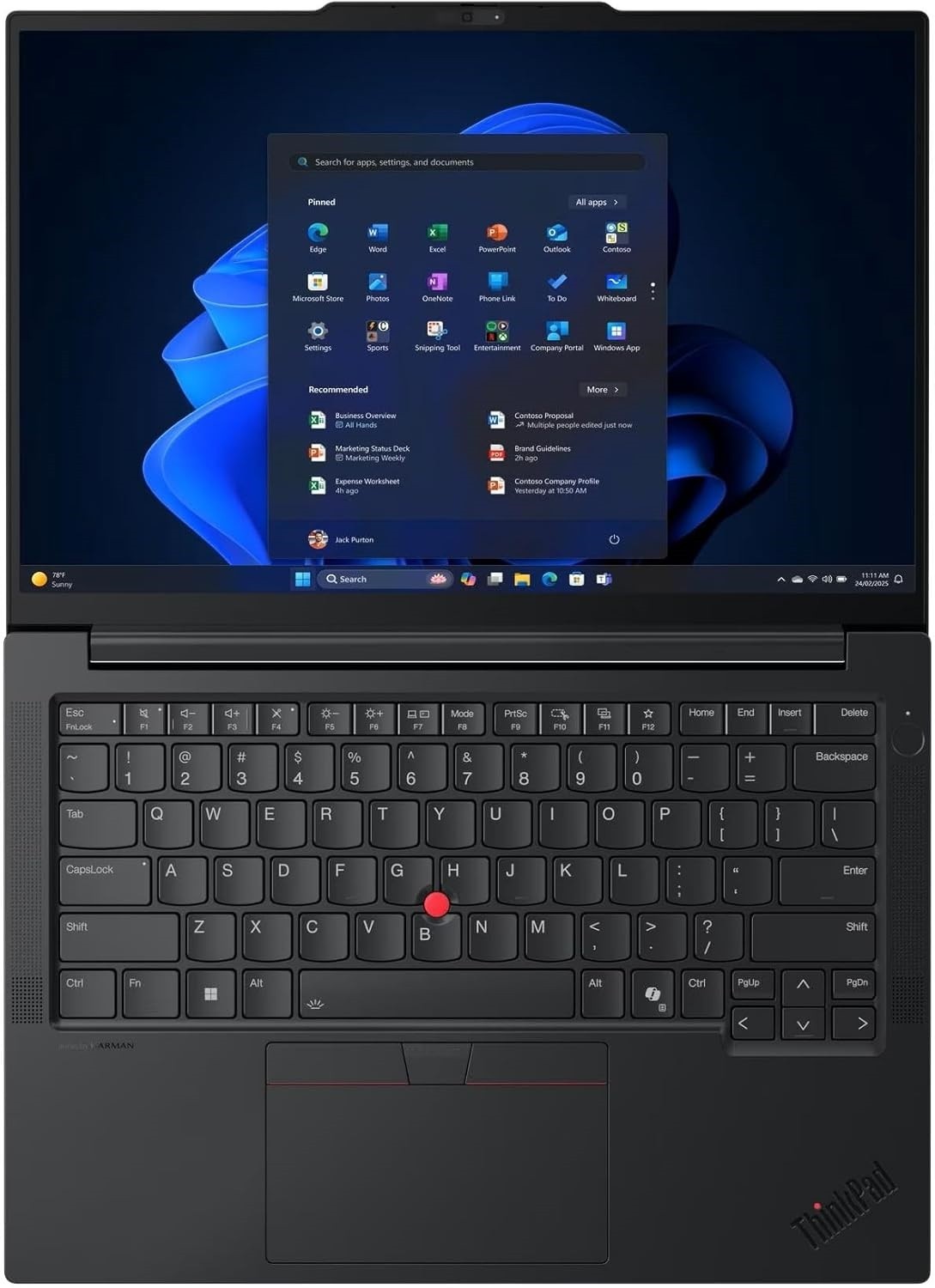 Lenovo ThinkPad E14 Gen 7 14″ LAPTOP, INTEL CORE 7 240H, 16GB DDR5, 512G