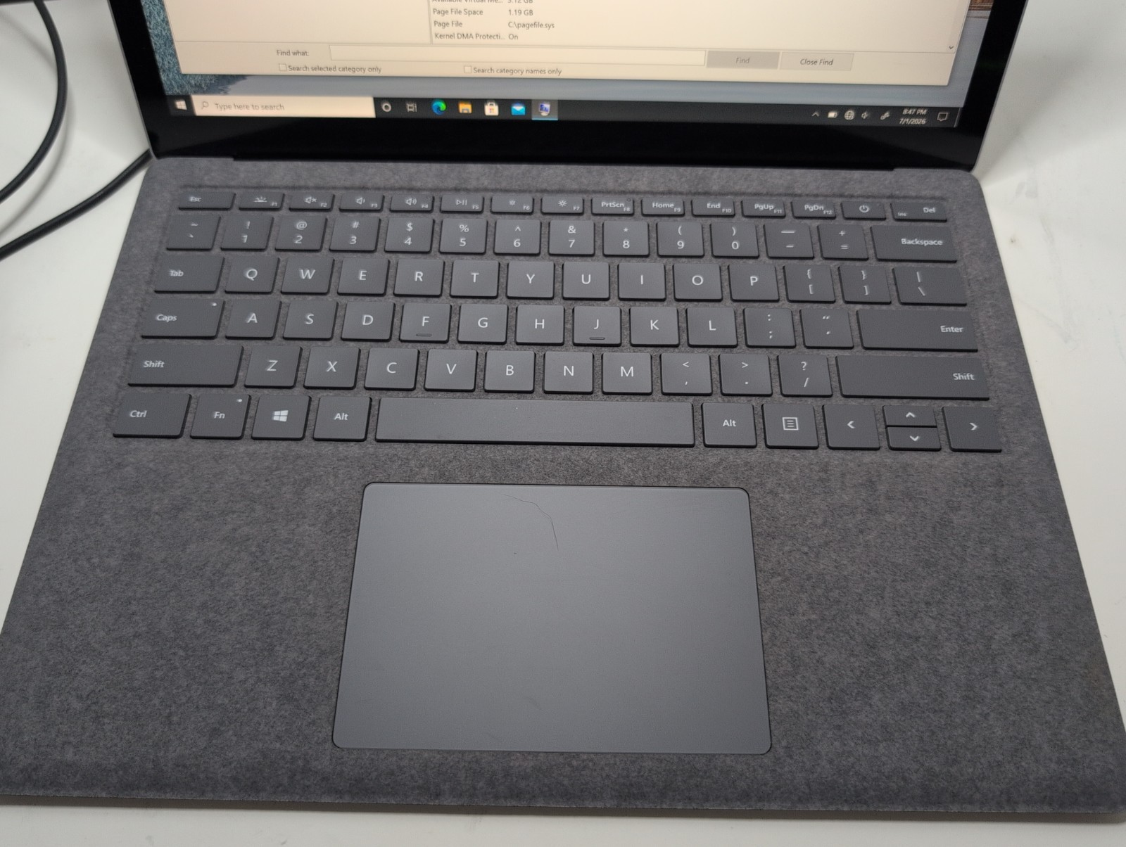 Microsoft Surface Laptop 3 13.5″ Touch i5-1035G7 8GB R 128GB SSD Win10 Clean NM