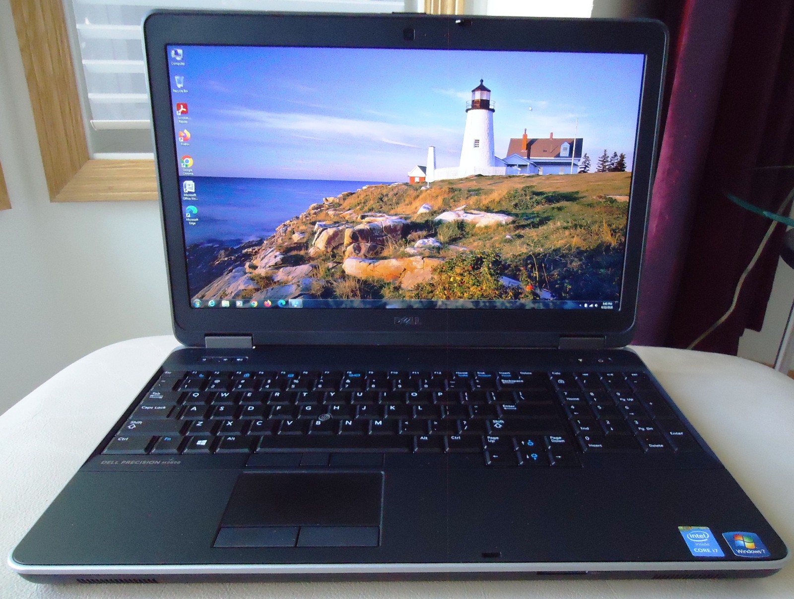 Dell Precision M2800 15.6″ Laptop Core i7 2.80GHz 500GB 8GB Windows 10 MS Office