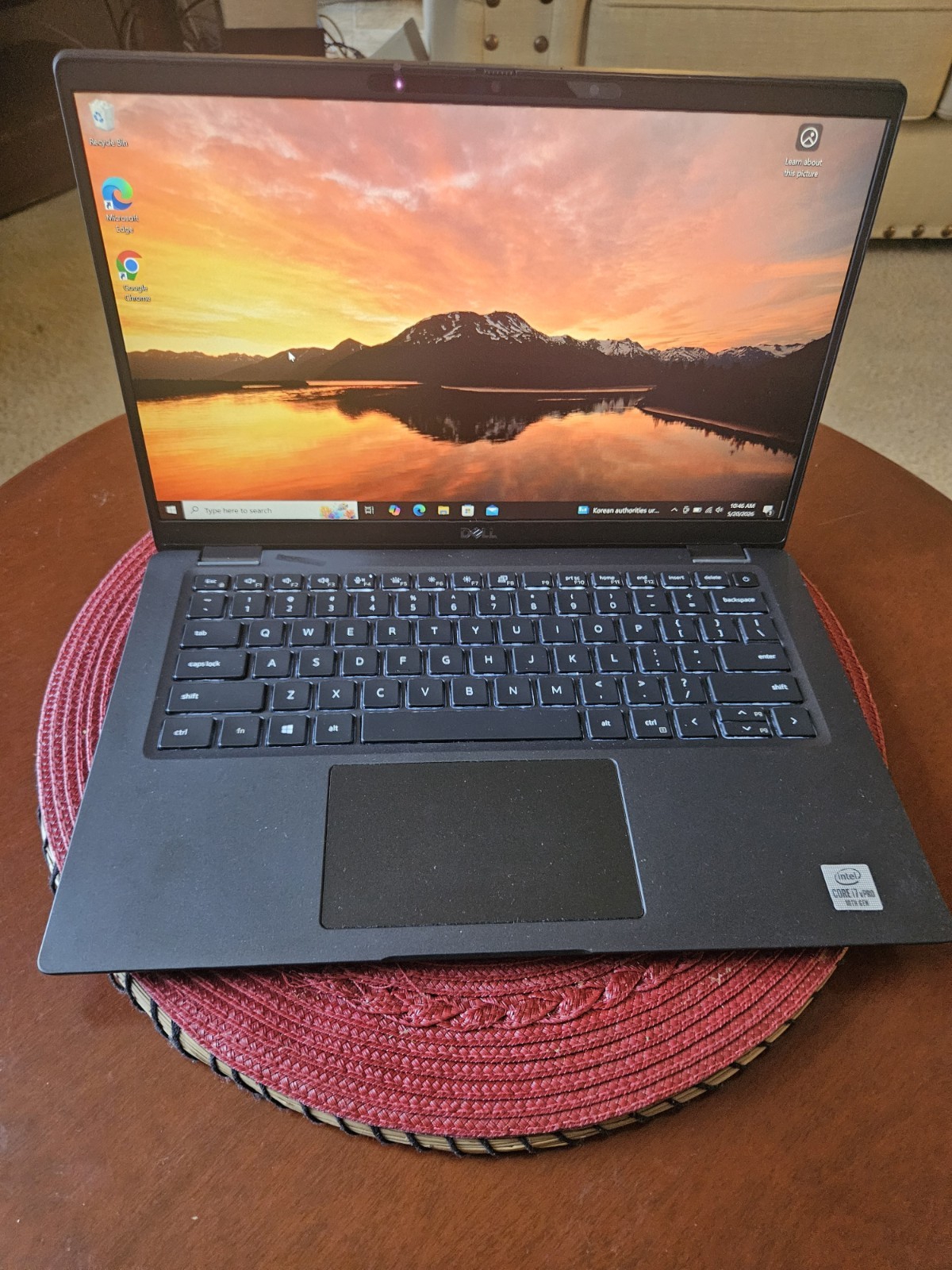 Dell Latitude Laptop 7410 i7 16gb Ram 256gb SSD NVMe Drive 14″ Screen…