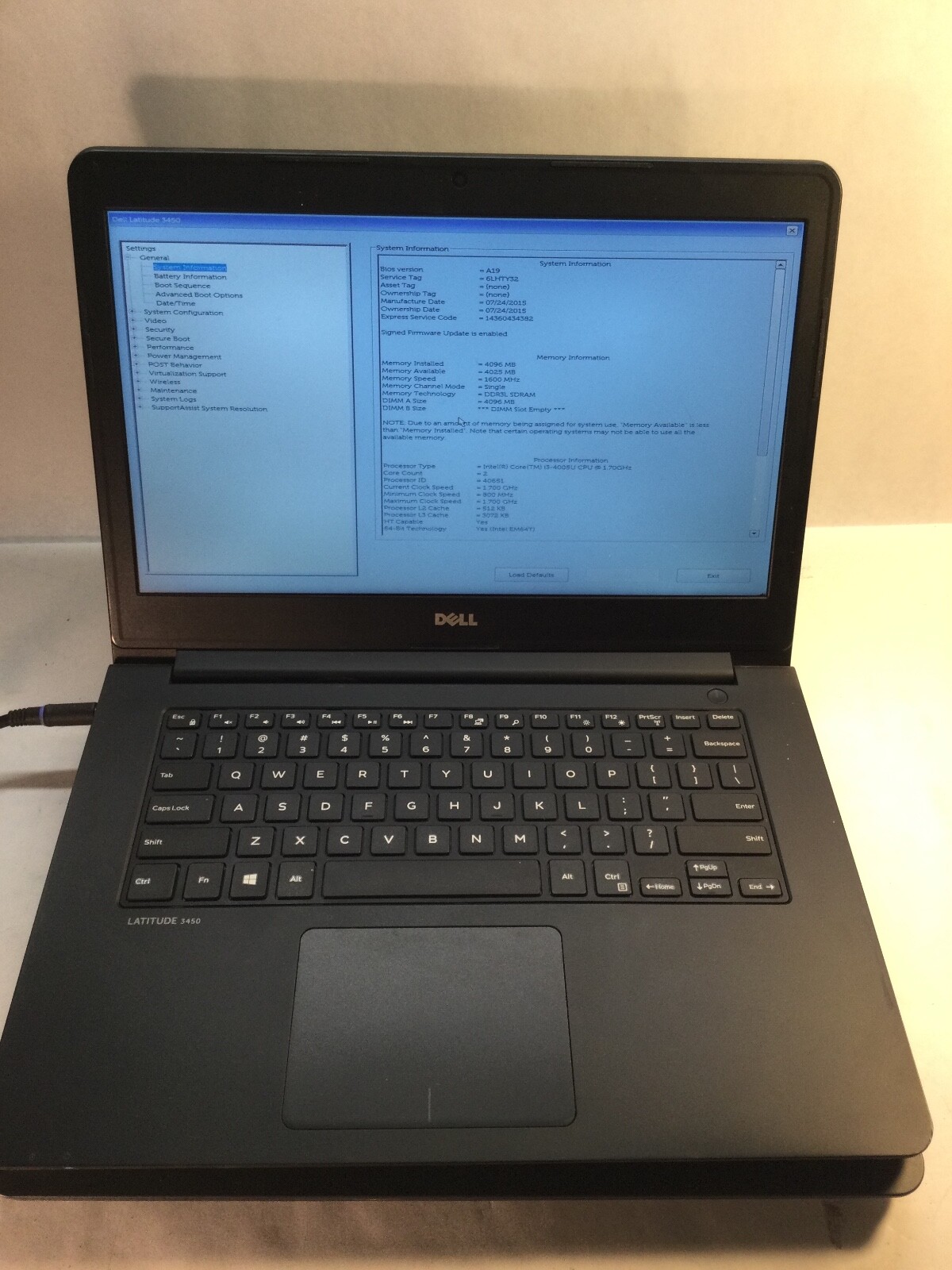 LOT OF 2- Dell Latitude 3450 14″ Laptop Intel Core i3 4th Gen. *Read* -MZ