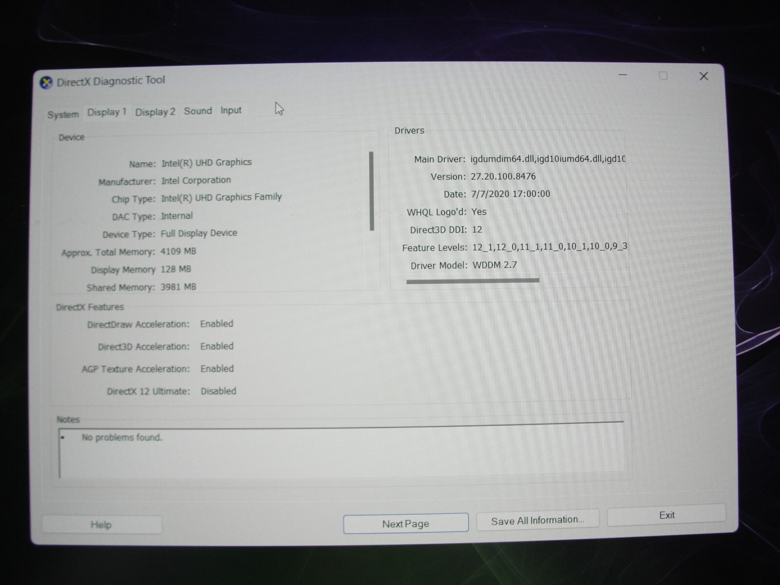 HP Pavilion Gaming 16-A0032DX 16.1” FHD Core i5-10300H 2.5GHz 8GB SSD 512GB