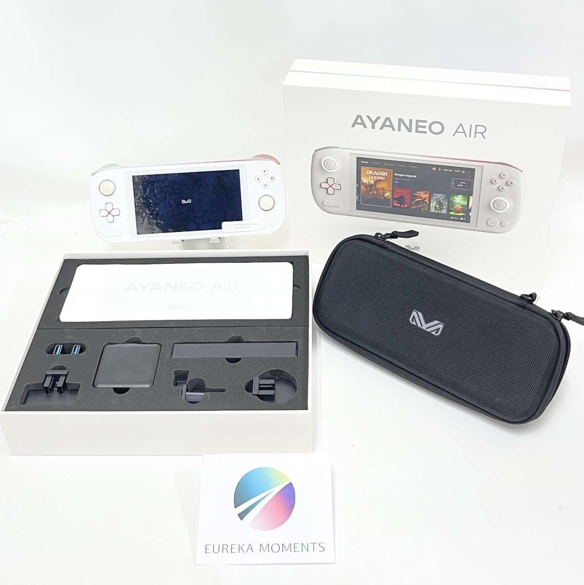 AYANEO AIR STANDARD White Handheld Console AMD Ryzen 5 5560U 512GB 16GB Used