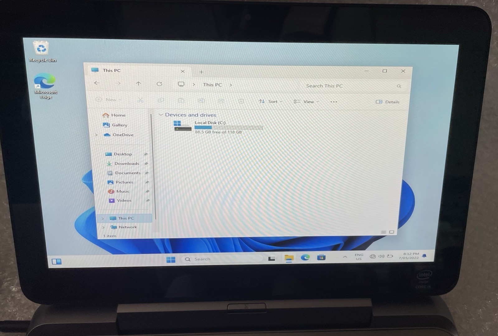 HP Pro x2 612 G1 Tablet Laptop 12.5″ i5-4202Y 4th gen 4GB 128G SSD Touch Win11