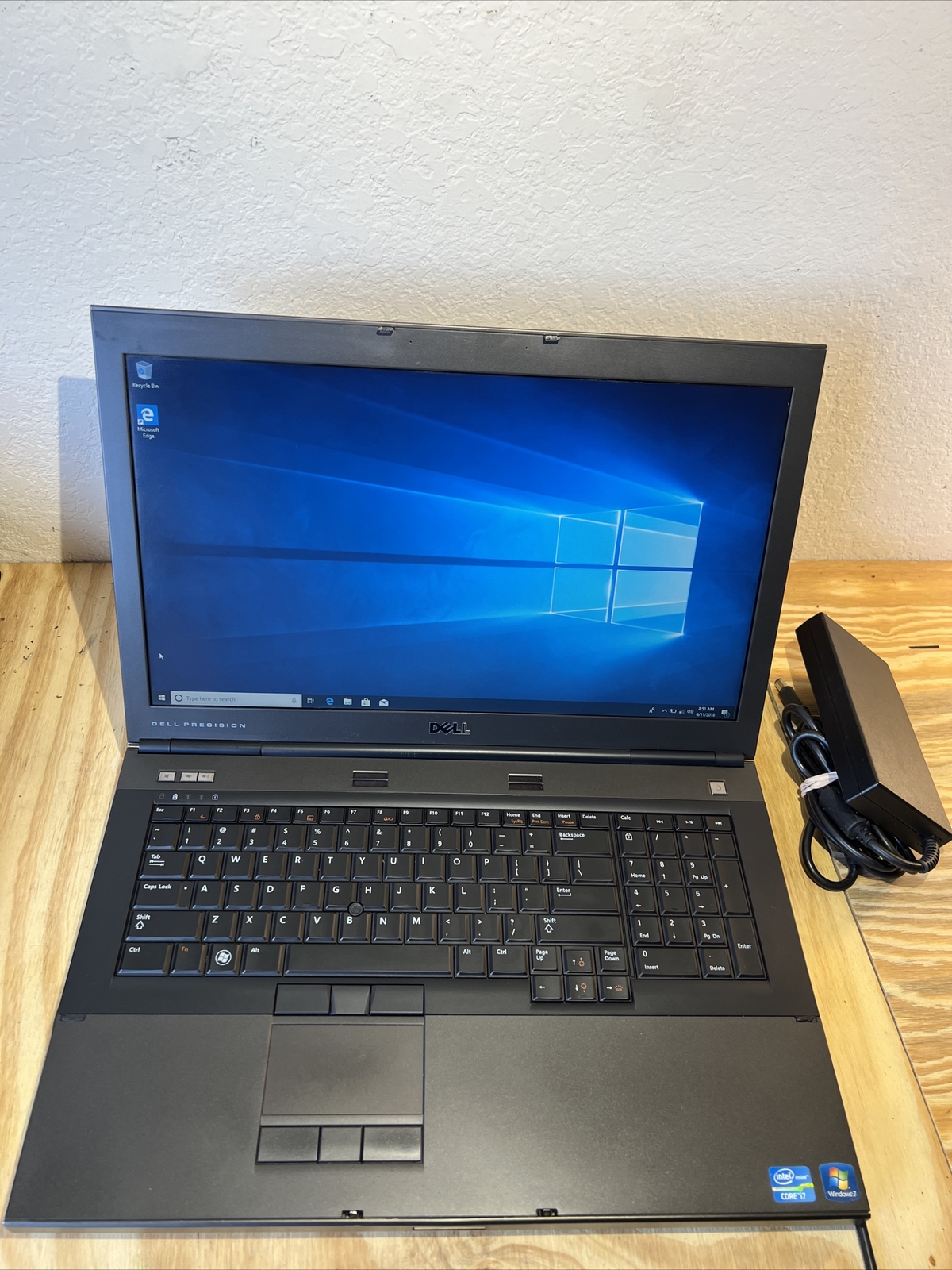 Dell precision M6600 Core i7 2760QM @ 2.40GHz 16GB RAM 500GB SSD Windows 10 Pro