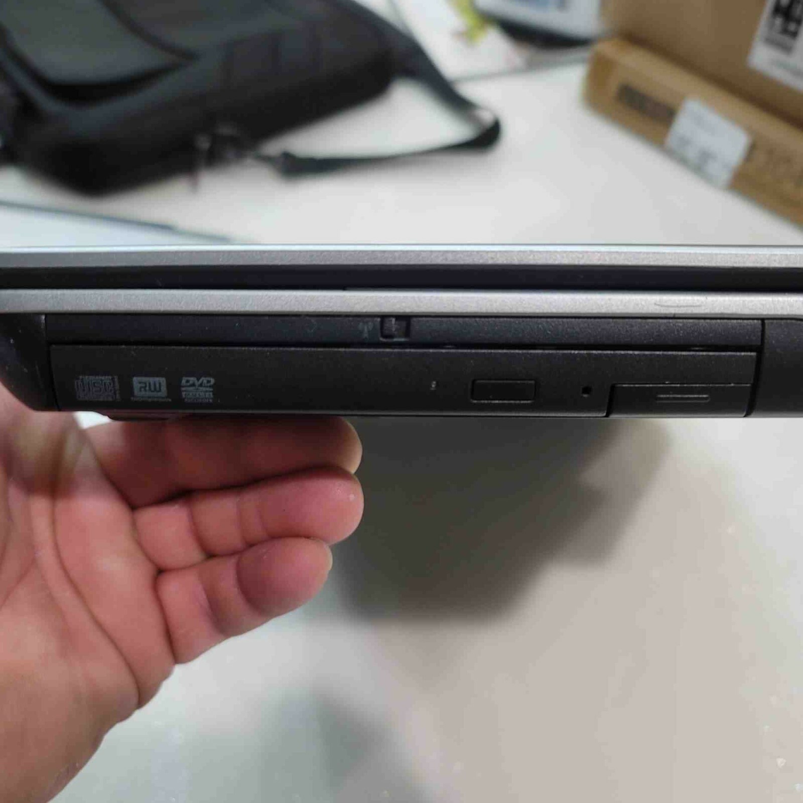 Silver Dell Latitude laptop e6540