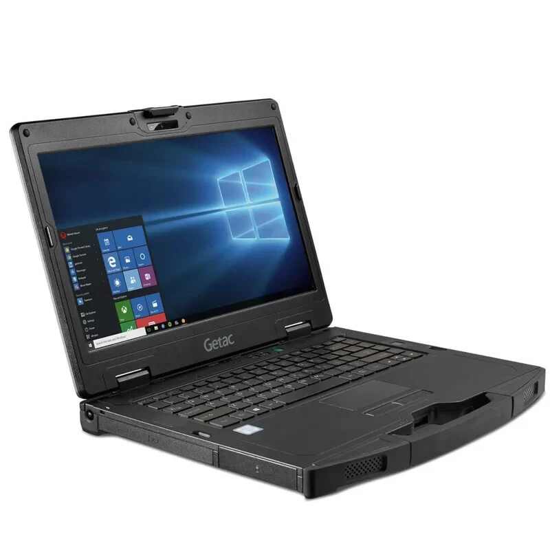 Getac S410 G2, 14″, i7-8550U, 16GB, 512GB, Touch, 4G LTE, Windows 11 Pro, Black.