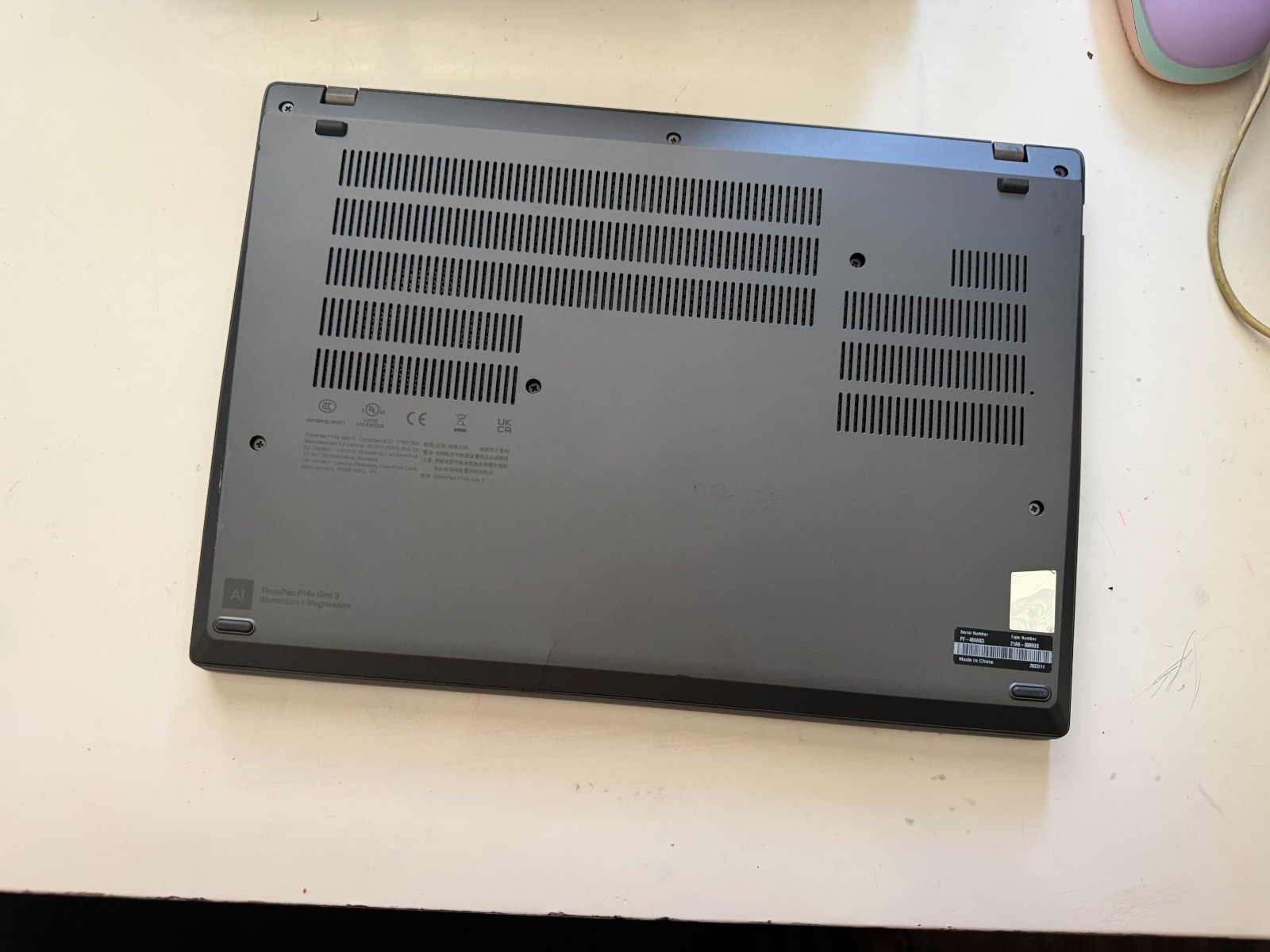LENOVO THINKPAD 914S GEN3 LAPTOP,INTEL CORE i7-1260P, NOT WORKING