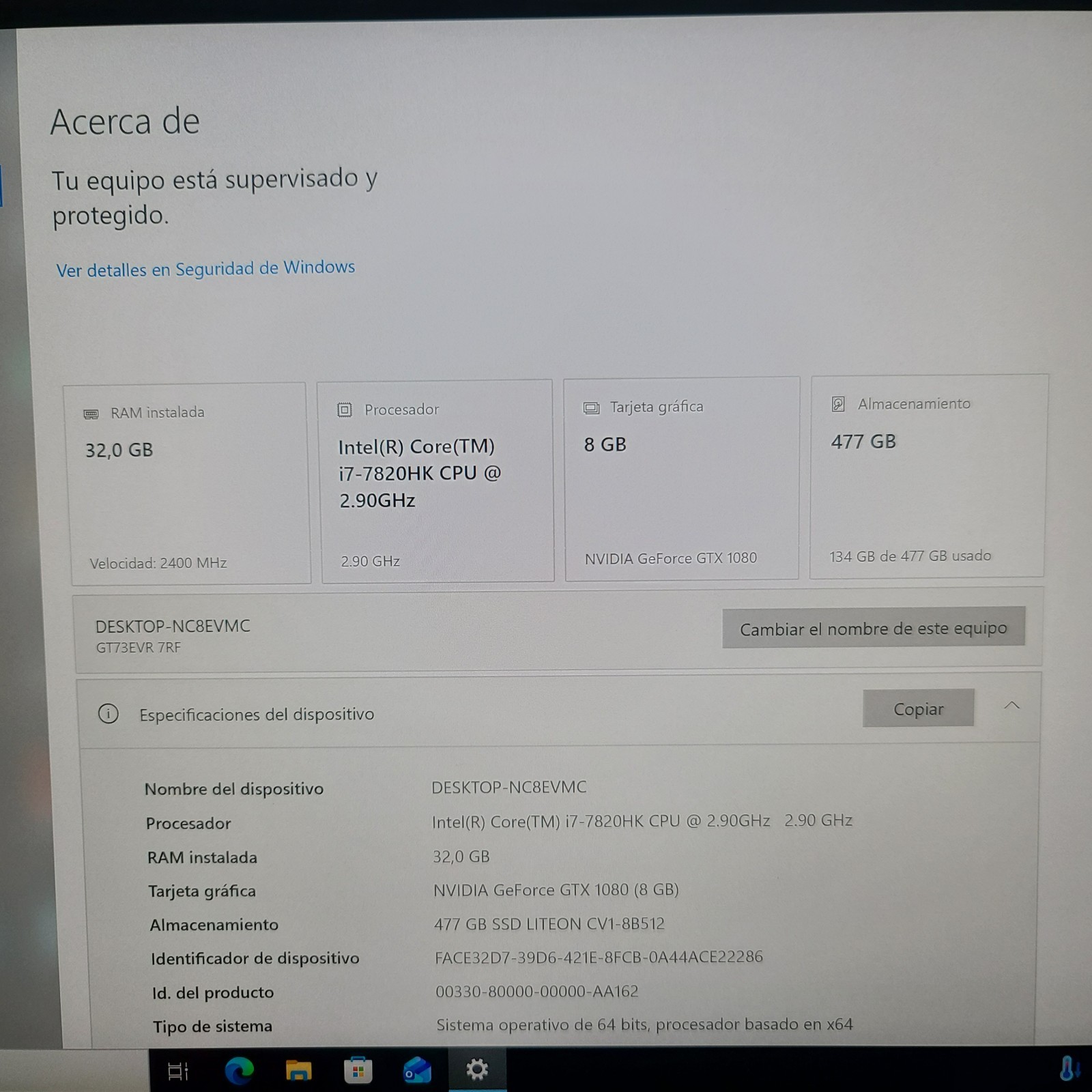 MSI GT73EVR 7RF TITAN PRO GAMING LAPTOP i7-7820HK 32GB RAM GTX 1080 512GB SSD