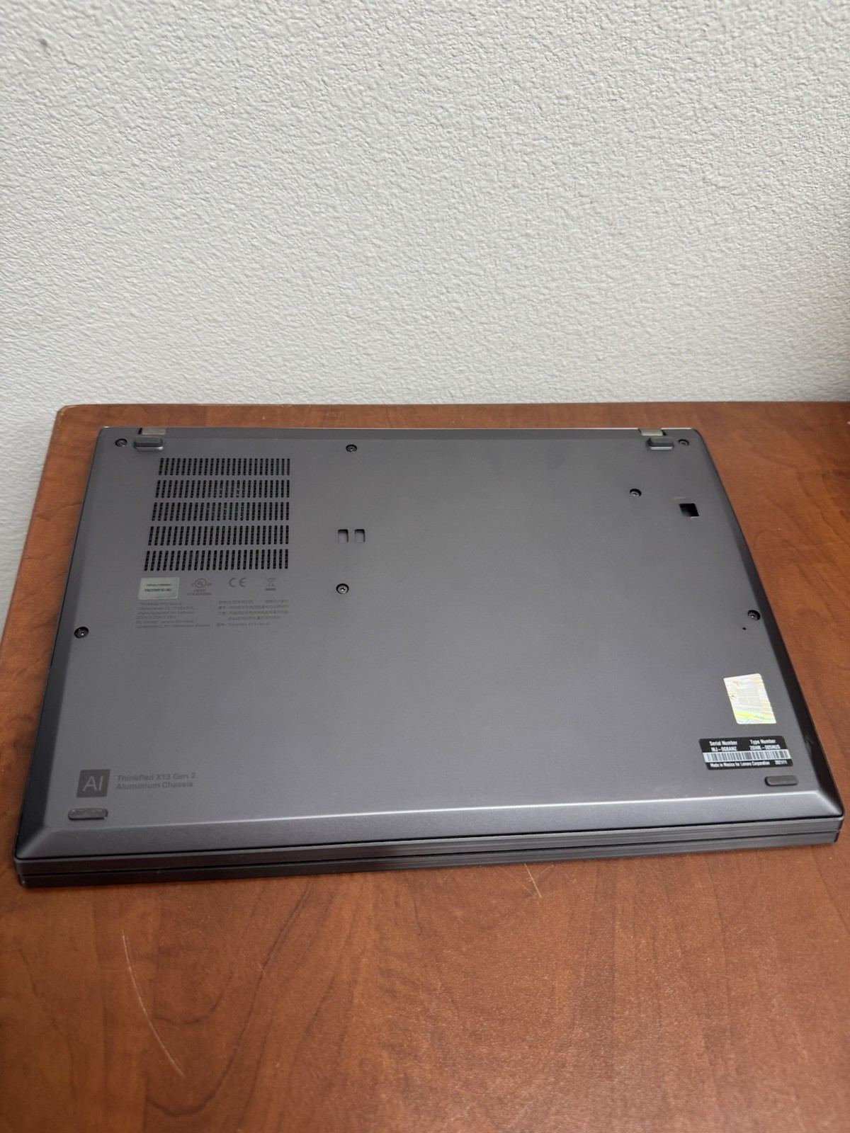 Lenovo ThinkPad X13 Gen 2 i7-1165G7 16GB RAM Touchscreen Silver NO SSD