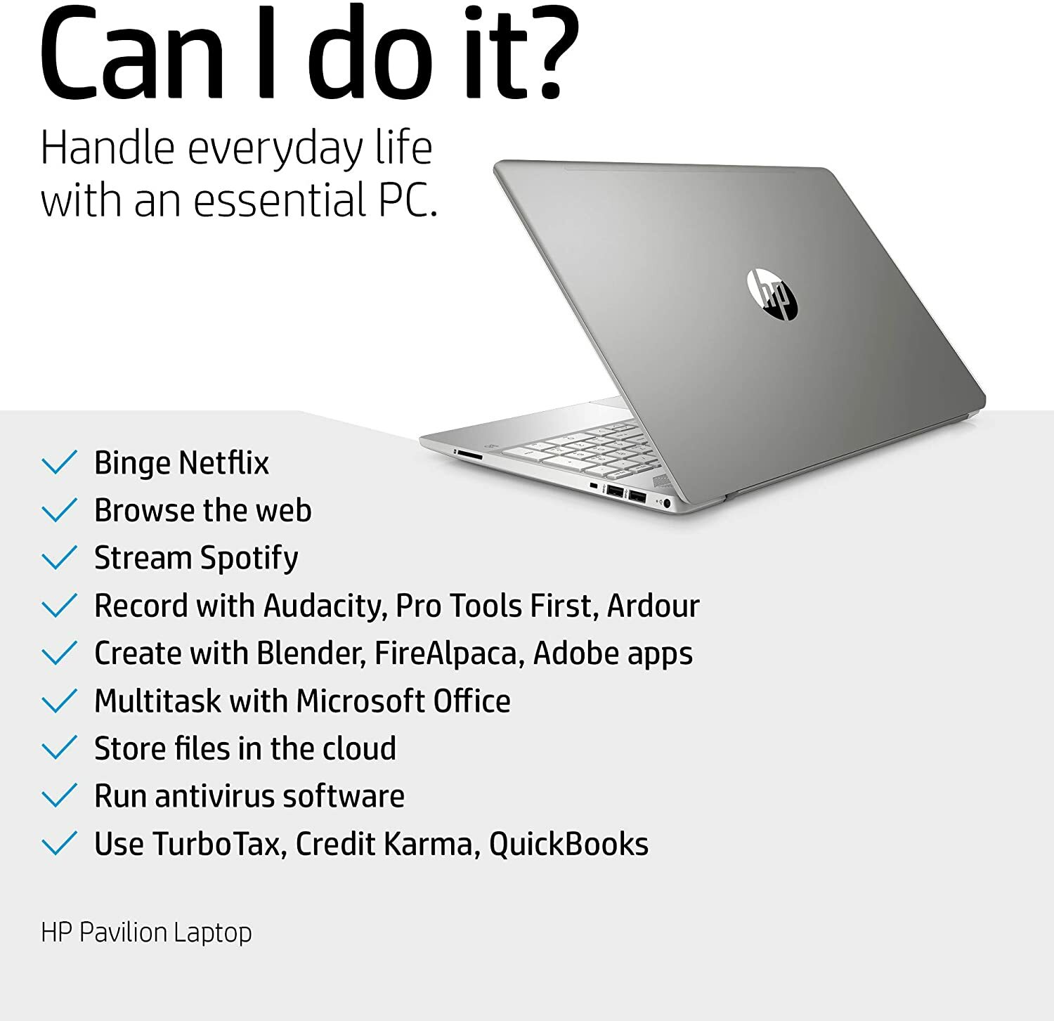 HP Pavilion 15″ Laptop Intel Core i7 16 GB RAM 512 GB SSD 15-cs3019nr NEW