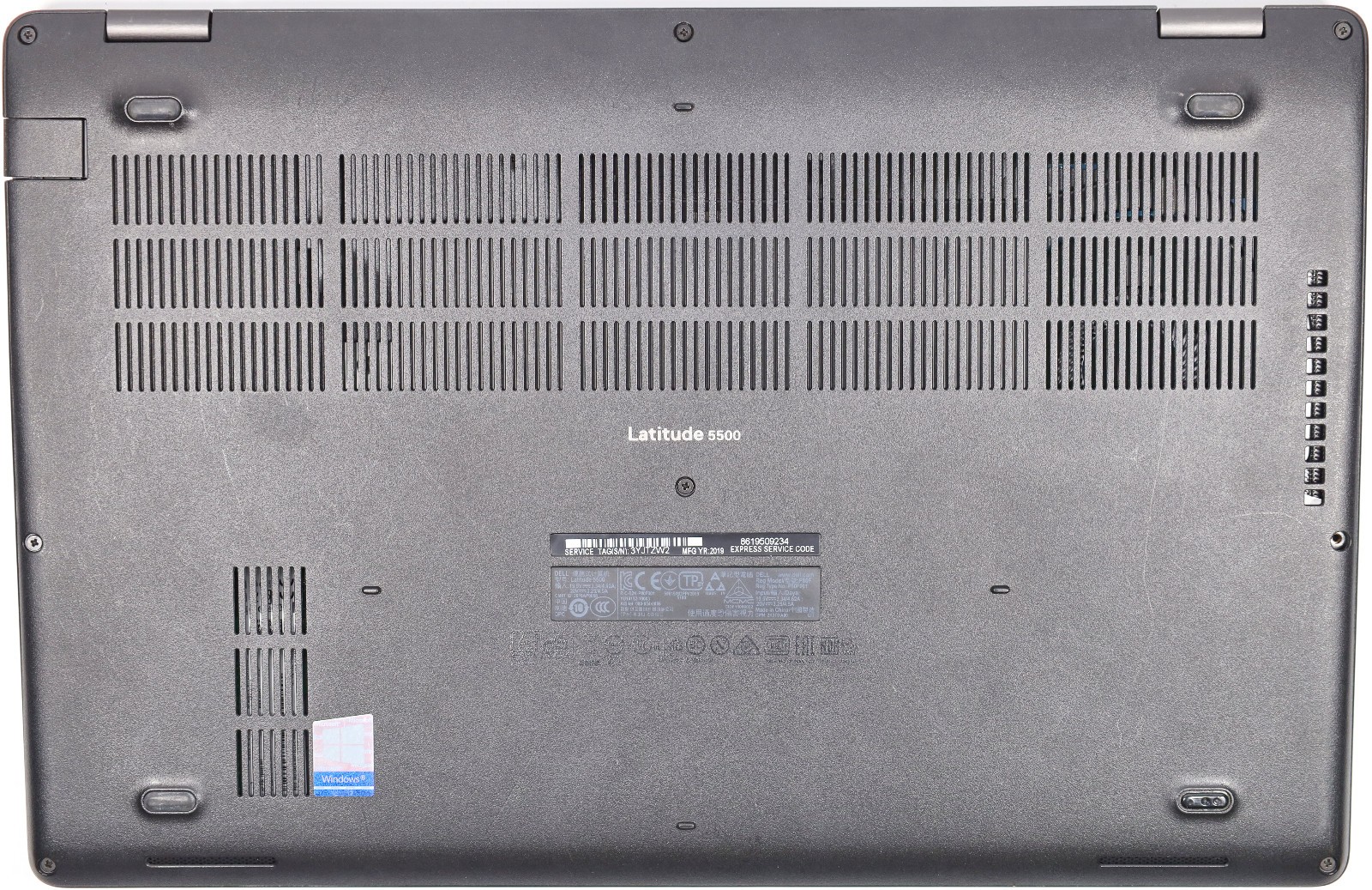 Dell Latitude 5500 i7-8665U CPU 16GB RAM 256GB SSD Win11P BIOS LOCK w/AC Adapter