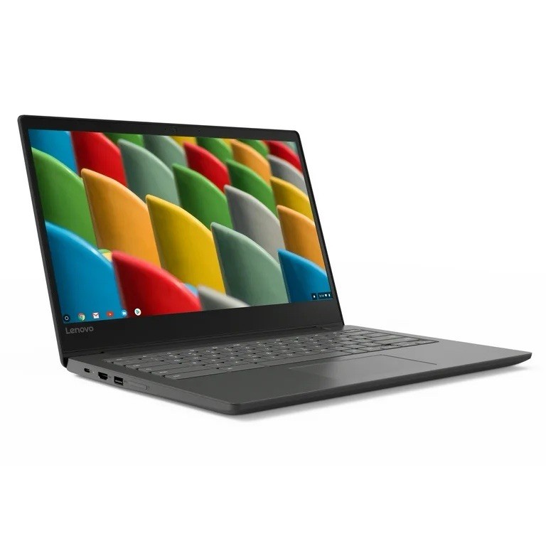 Lenovo 81JW0001US Chromebook S330, 14’’ HD Display, 4GB Ram, 32GB eMMC SSD Black