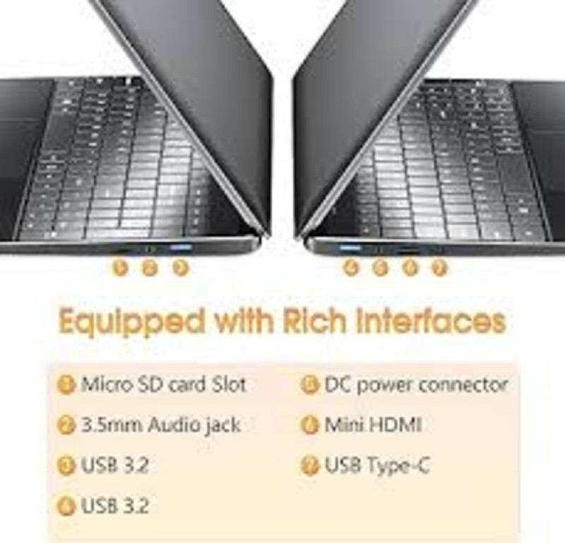 NaClud MSi7 17.3″ Laptop Computer – 4GB DDR4 – 128GB – 2.5Hz Celeron – Black