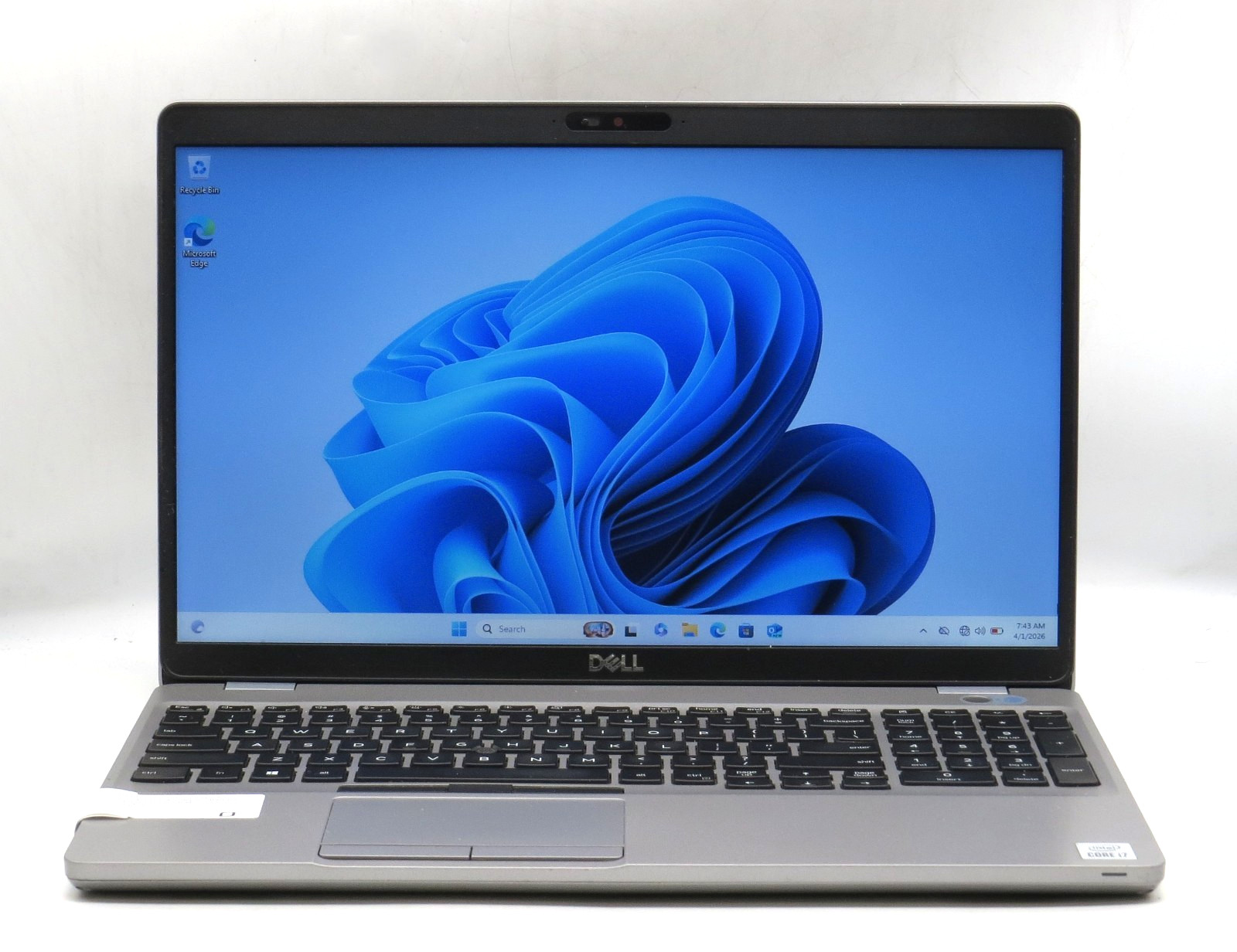 Dell Latitude 5510 i7-10610U @ 2.30GHz 16GB DDR4 480GB M.2 Windows 11 Pro