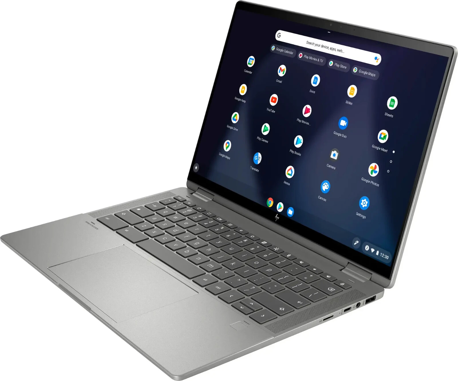 NEW HP 2in1 14b-cb0033dx 14″ Touch Chromebook/Intel N4500/4GB/64GB EMMC, Silver