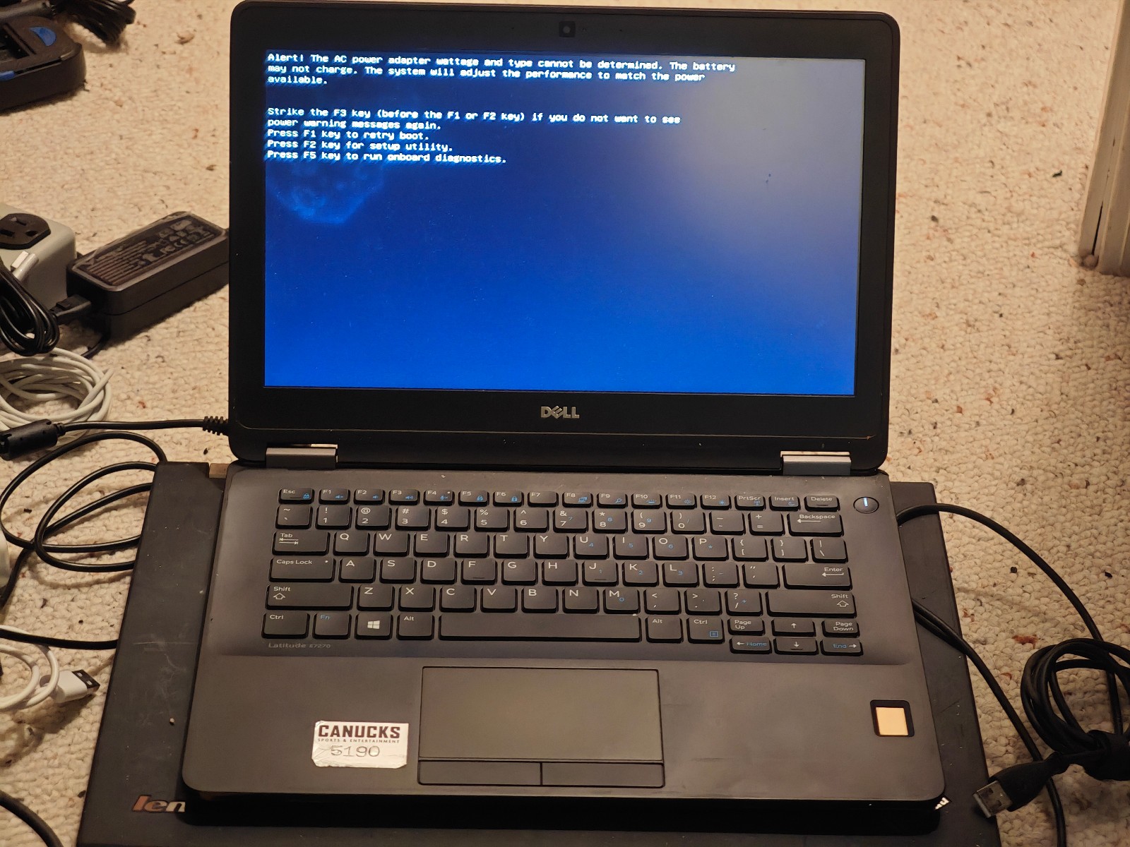 Dell Latitude E7270 P26S – NO BOOT DRIVE/RAM, Intel i7-6600U