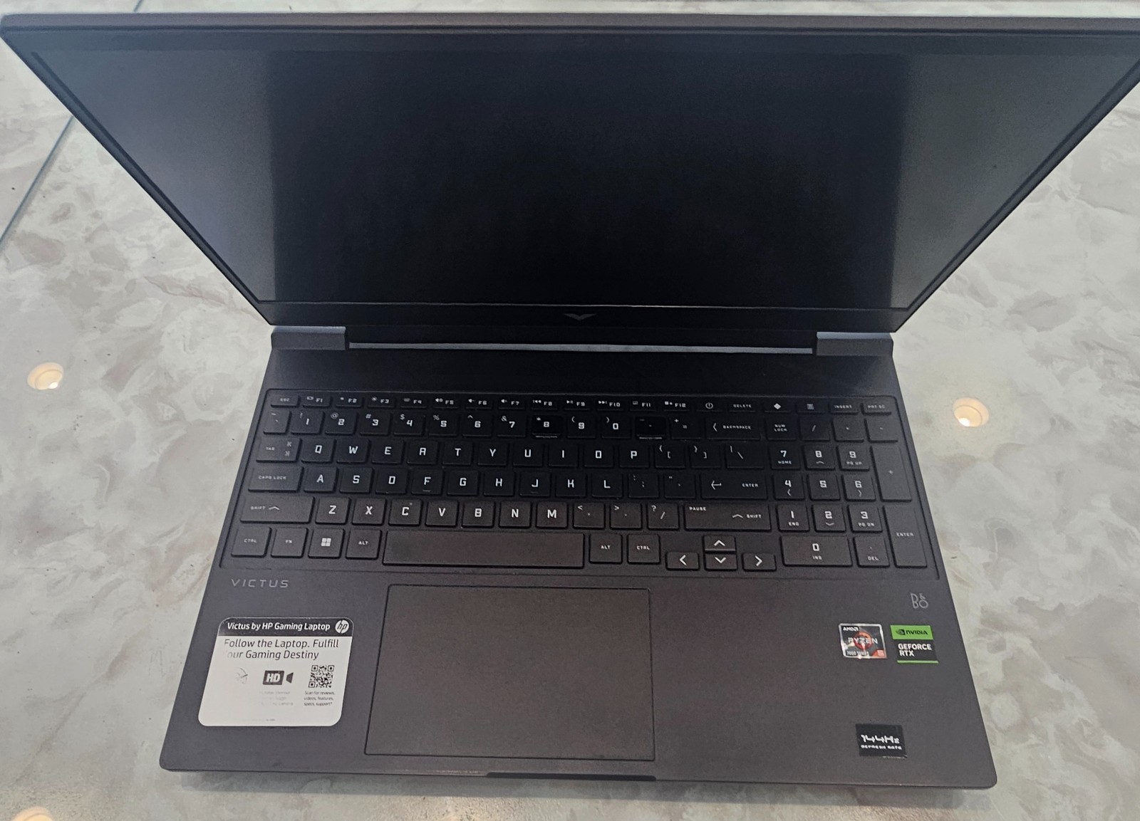 HP Victus 15-fb1013dx 15.6″ Ryzen 5 NO RAM / NO SSD “SOLD AS IS”