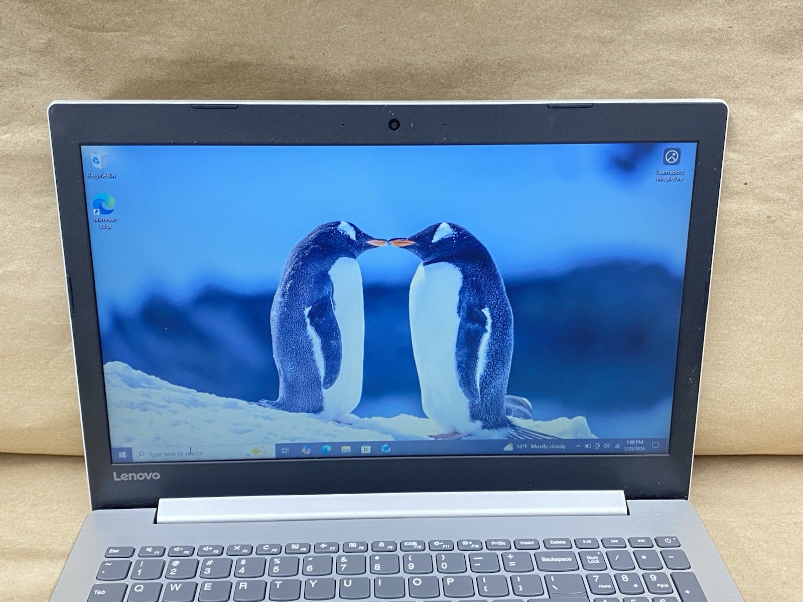 Lenovo 80XS – 15.5″ 1366×768 – AMD A12-9720P – 4GB – 128GB SSD – Win 10 READ
