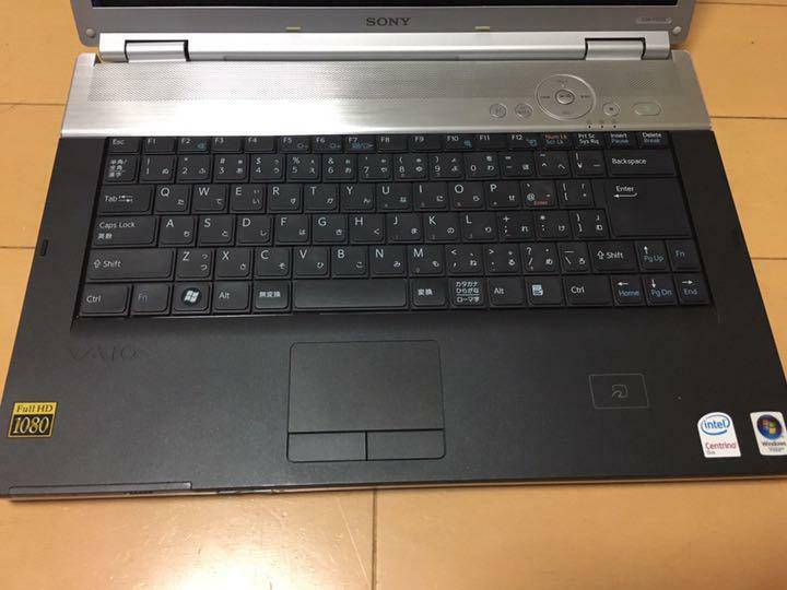 As is SONY VAIO TypeF FZ series VGN-FZ91S 2007 high-end junk for parts PC laptop