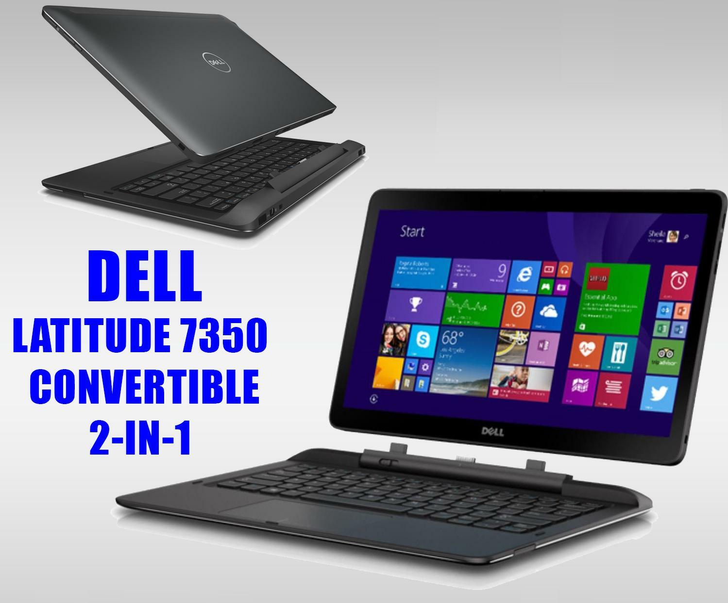 Dell Latitude 7350 2-in-1 13.3″ Core 5Y71 1.2Ghz 8GB 240GB + Keyboard