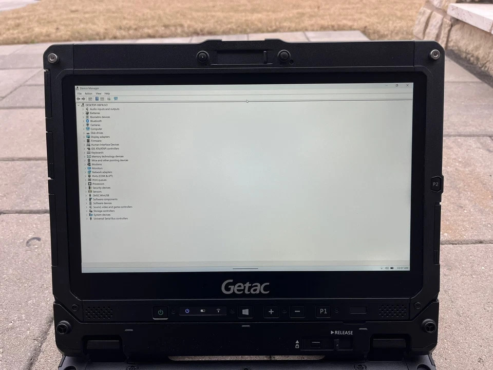 Getac K120 Rugged Toughbook Touch i5-8250U 1.60Ghz 32GB 2TB SSD Win 11 615 Hour