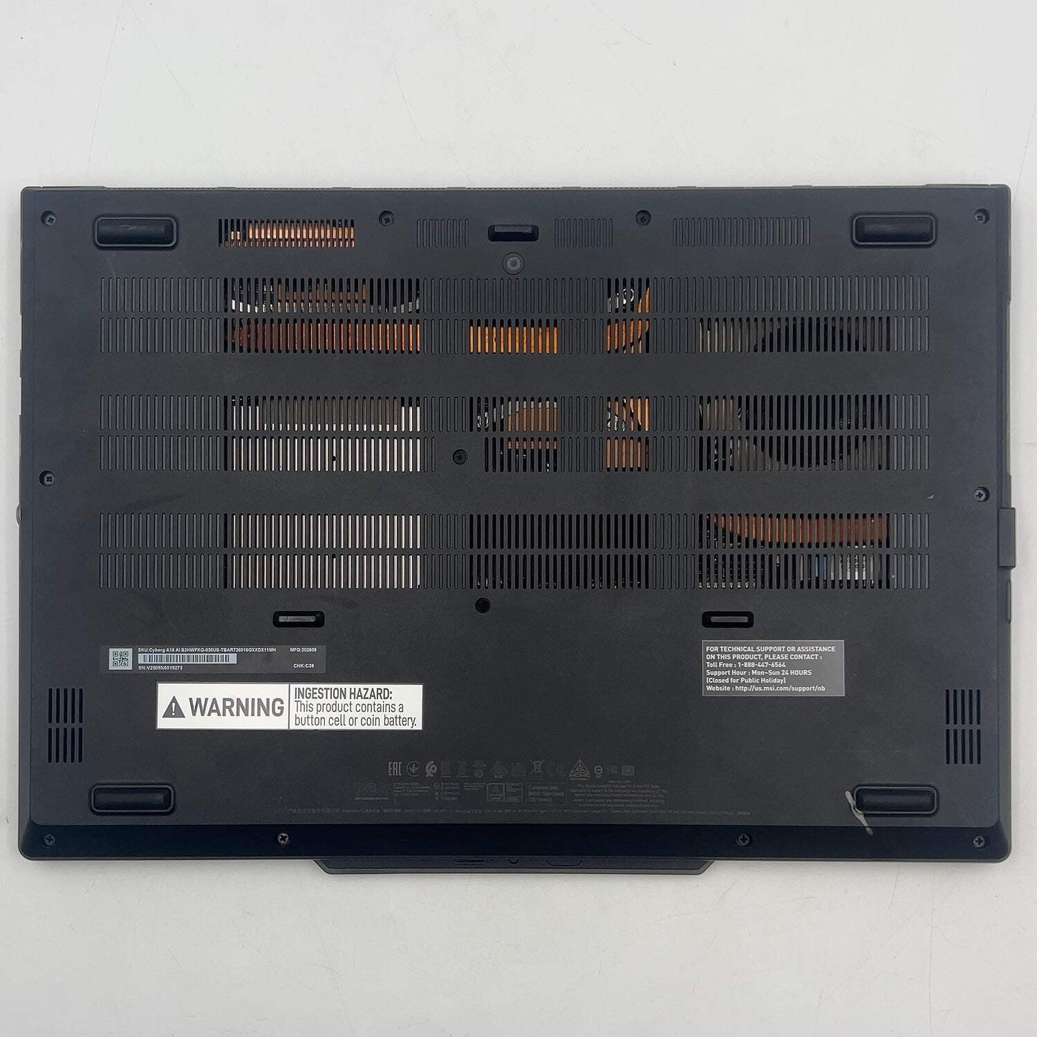 MSI Cyborg A15 15.6″ Ryzen 7 260 3.8GHz 16GB RAM 1TB SSD GeForce RTX 5060
