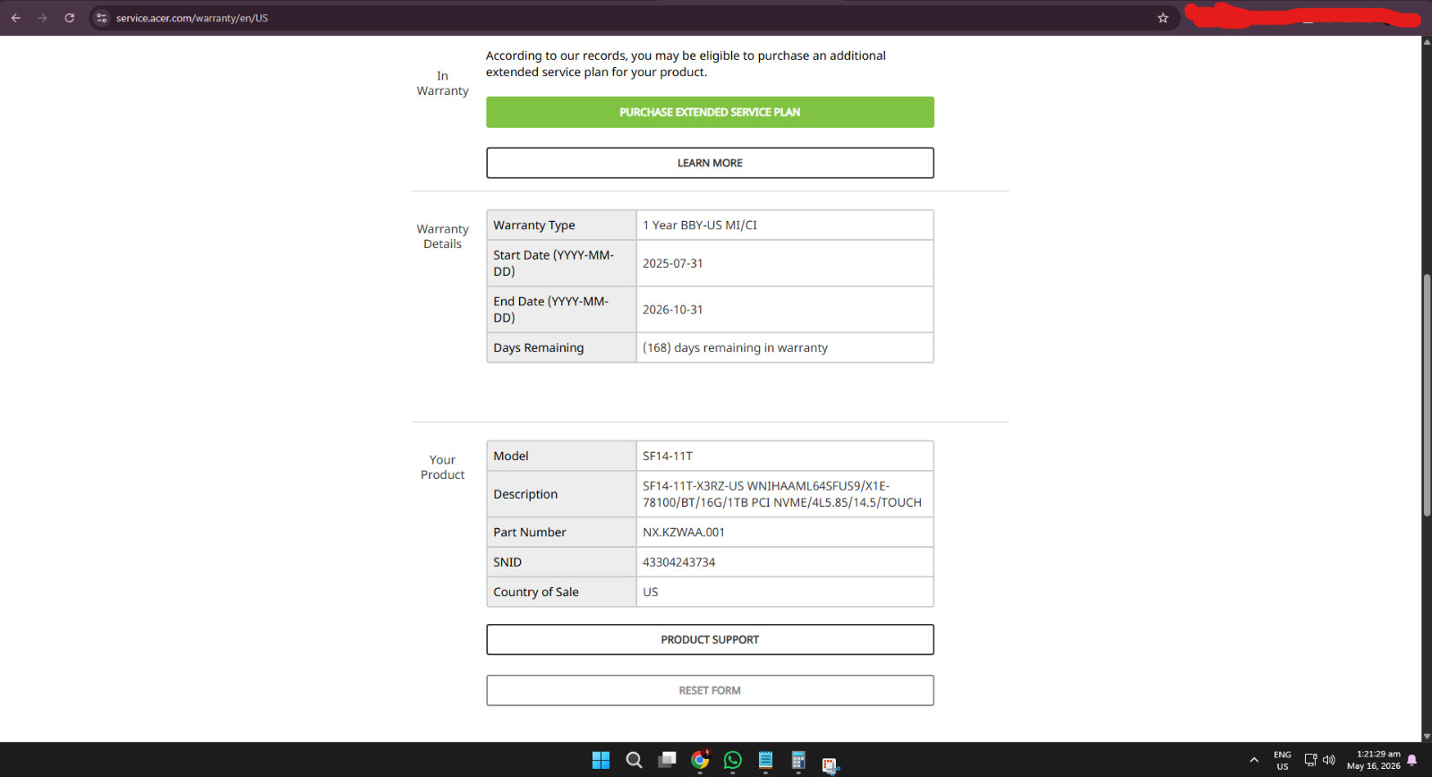 Acer Swift 14 AI 14.5″ 2.5K 120Hz Touch – Snapdragon X Elite – 16GB RAM 1TB SSD