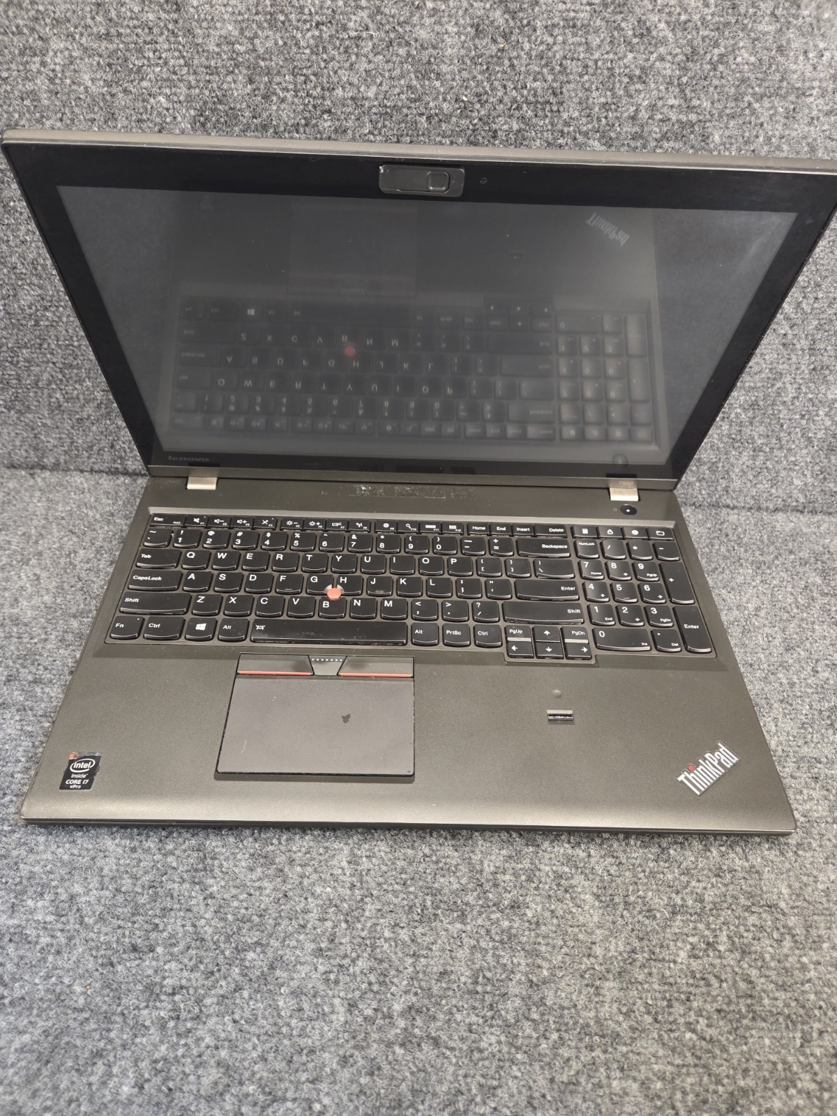 Lenovo ThinkPad T550 NO SSD/HD/RAM/PS FOR parts Or Repair Only