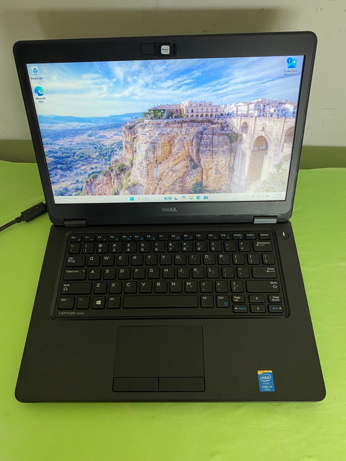 Dell latitude E5450 14″ i5-5300u 2.3ghz 8GB RAM 256GB SSD, Win 11 Pro/bad batter