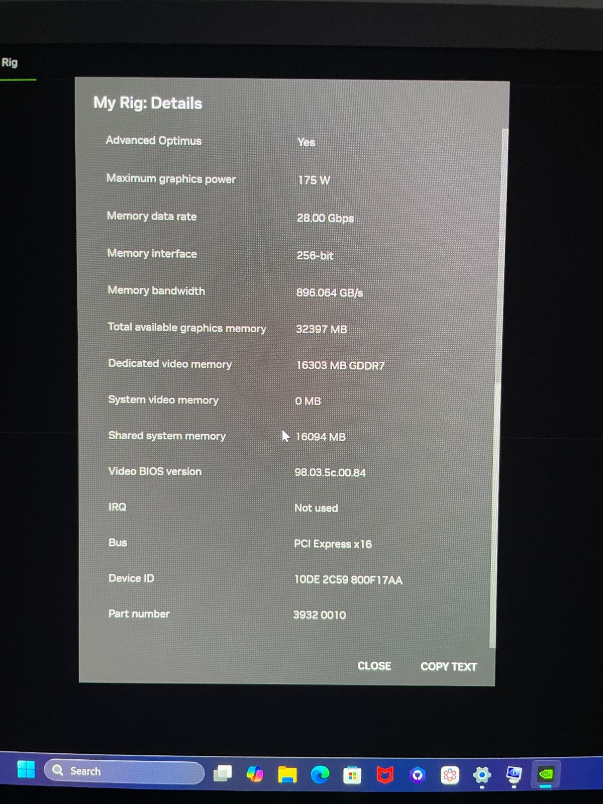 Lenovo Legion Pro 7 16IAX10H OLED 16″ WQXGA 240hz Ultra 9 RTX 5080 32GB 1TB SSD