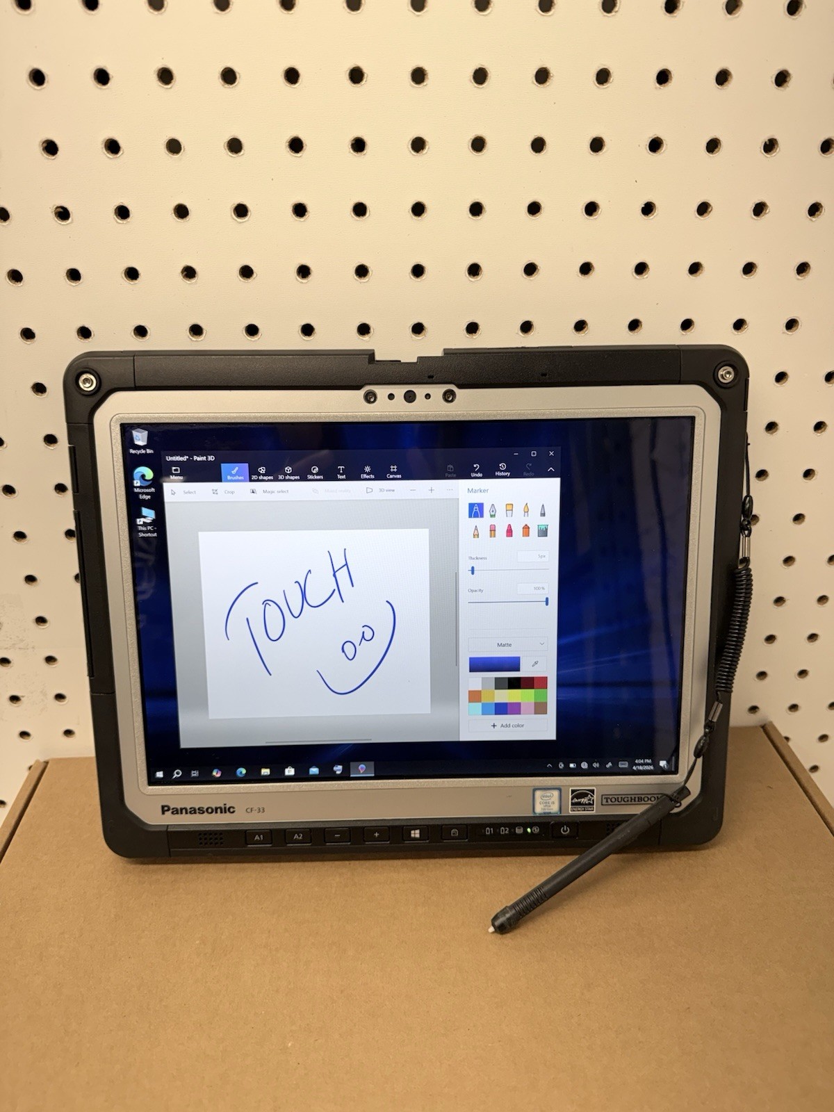 Panasonic toughPad CF-33 | I5-7th Gen | 16 GB RAM | 256 GB SSD | Wind 11 Pro