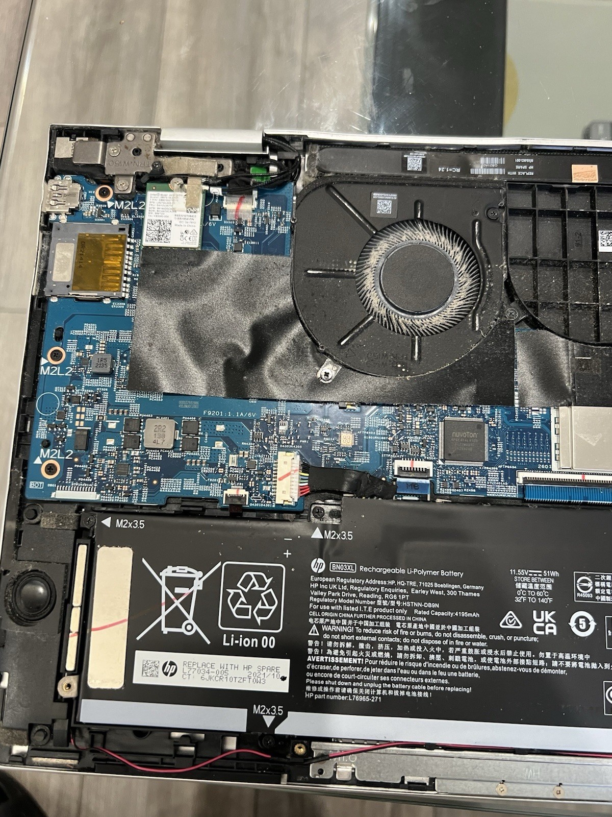 HP ENVY x360 15m-es1013dx i5-1155G7 8GB RAM, For Parts Or Repair