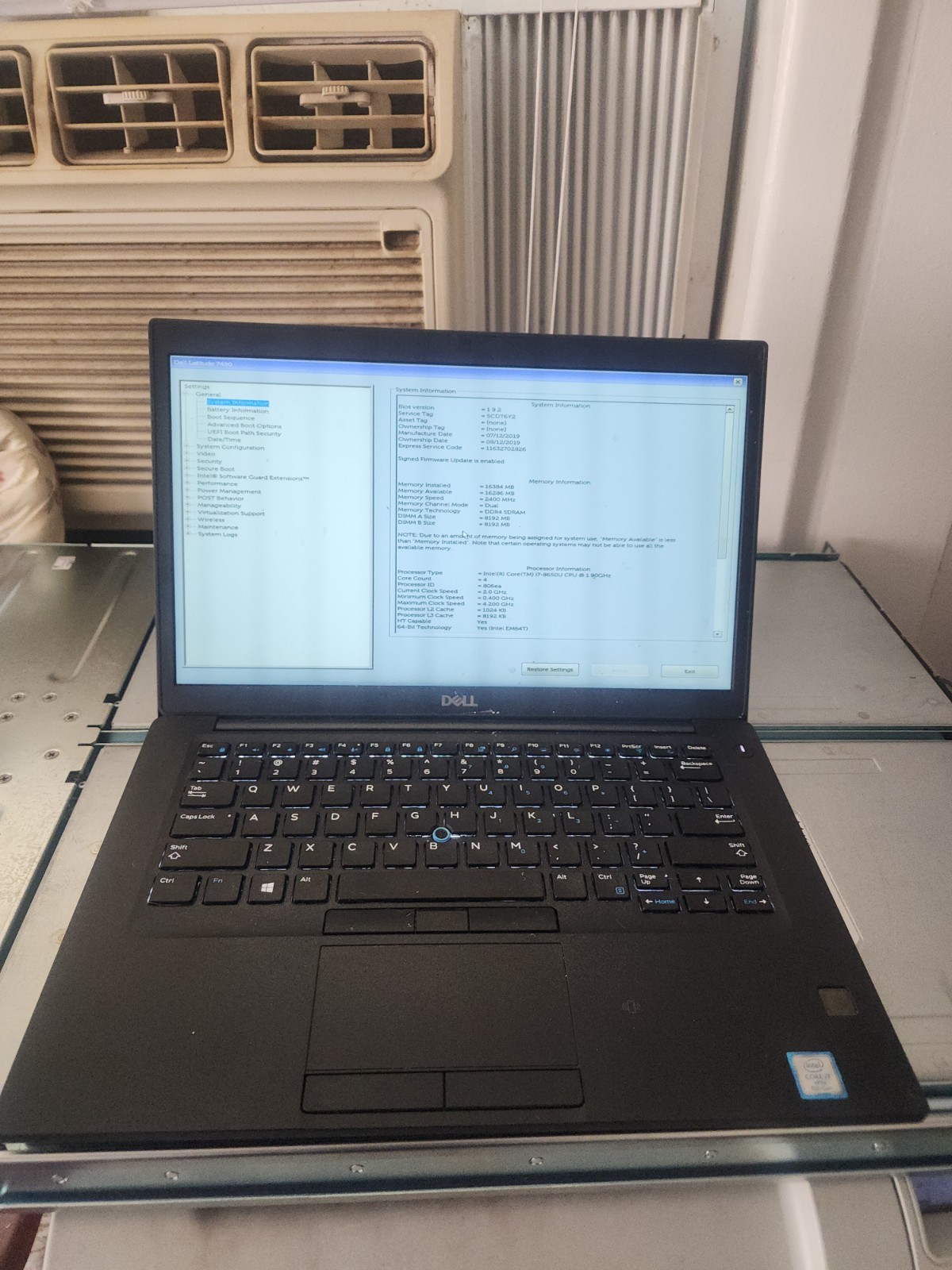 Dell Latitude 7290 12.5″ FHD Core i7-8650U 1.9Ghz 16GB RAM 500GB SSD Laptop