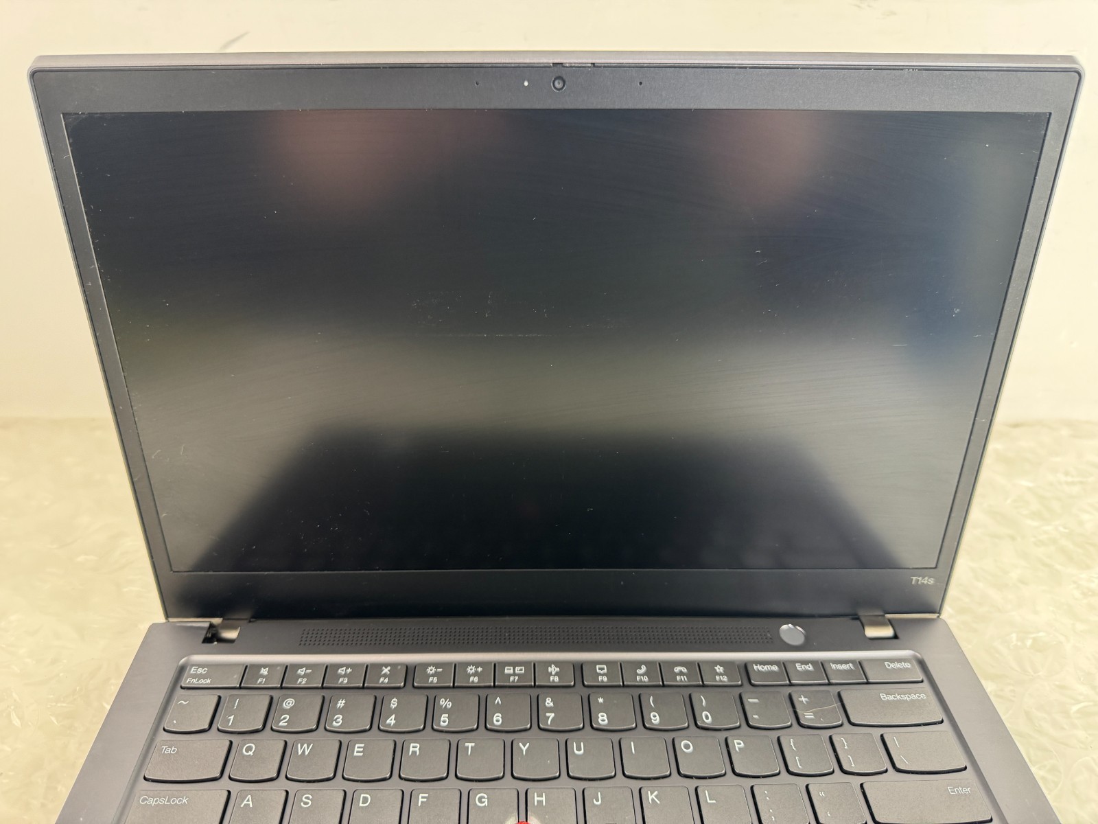 Lenovo ThinkPad T14s Gen 2 i7-1185G7 16GB No SSD/OS/AC Parts/Repair Laptop