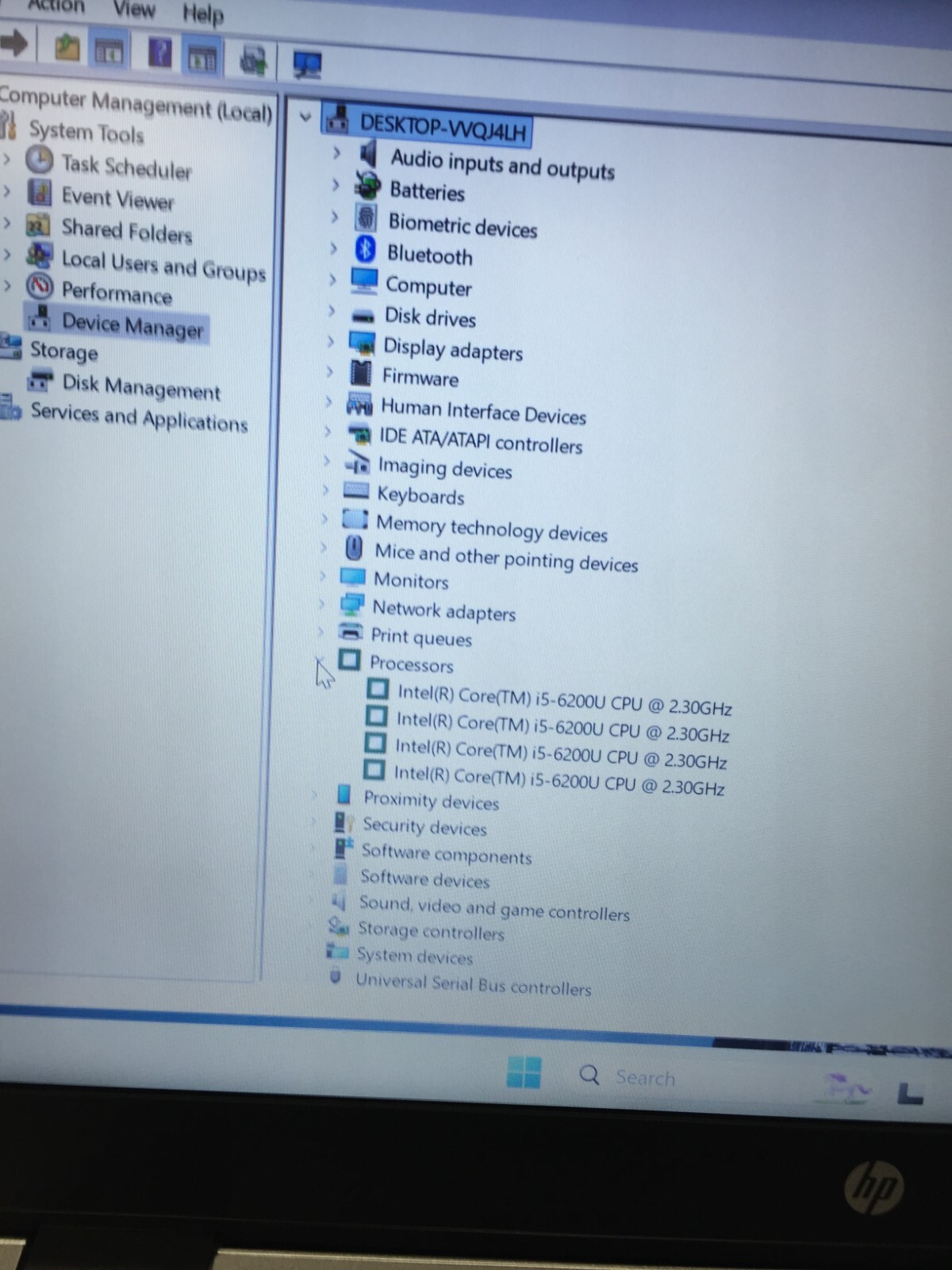 HP EliteBook 850 G3 15.6″ 256GB SSD Core i5 6th gen 2.30GHz 8GB WIN 11 PRO