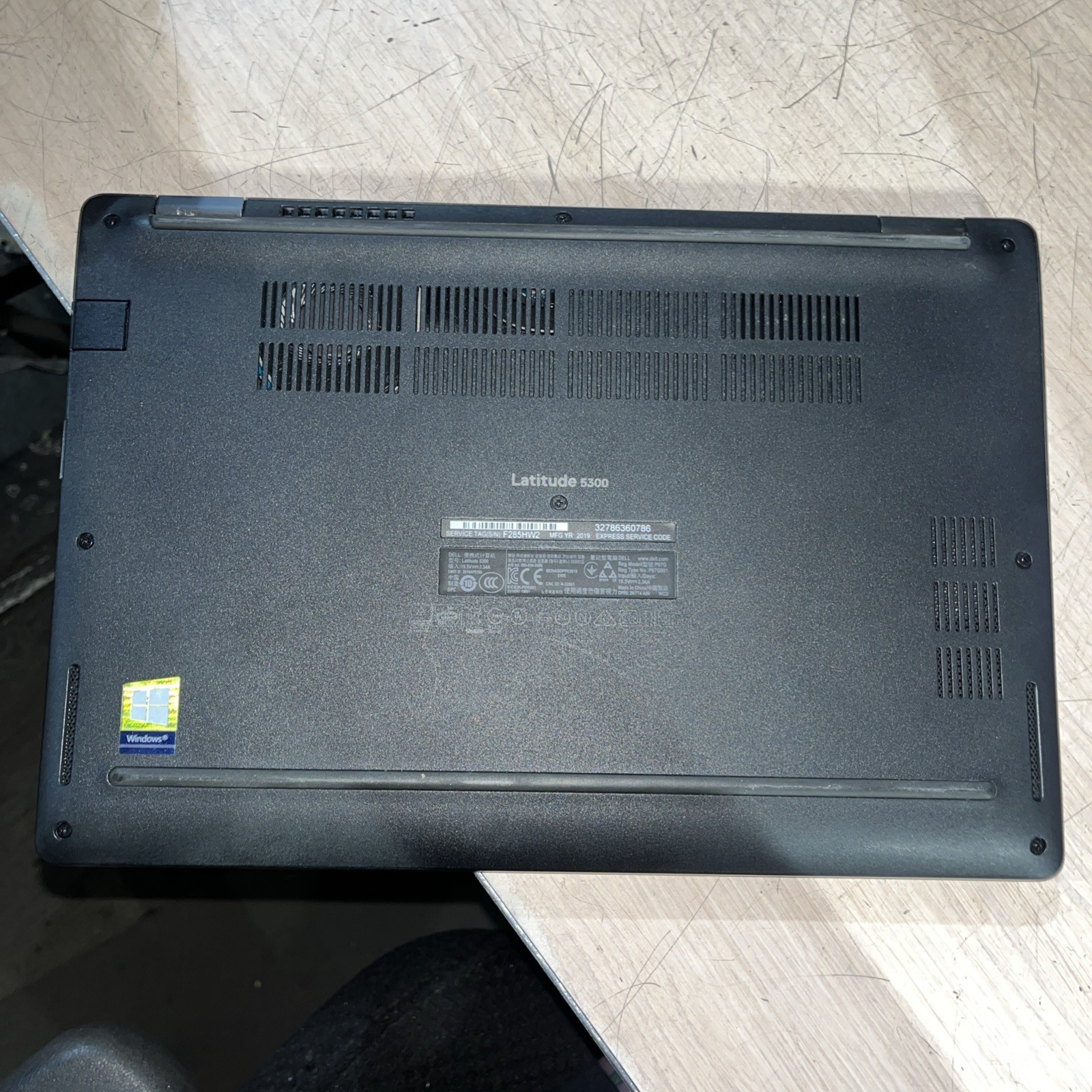 DELL LATITUDE 5300 INTEL CORE I5-8365U 1.60GHZ 4GB RAM NO HD