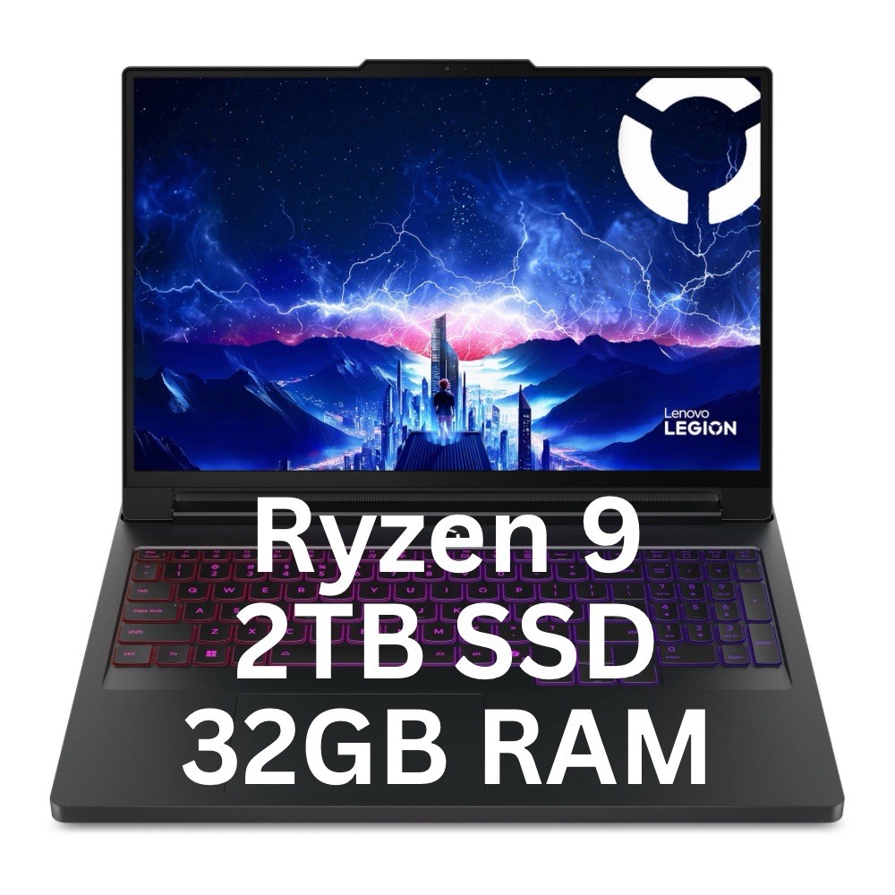 NEW Lenovo Legion Pro 7 Gen 10 OLED Ryzen 9 RTX5070Ti 32GB 2TB (WITH WARRANTY)