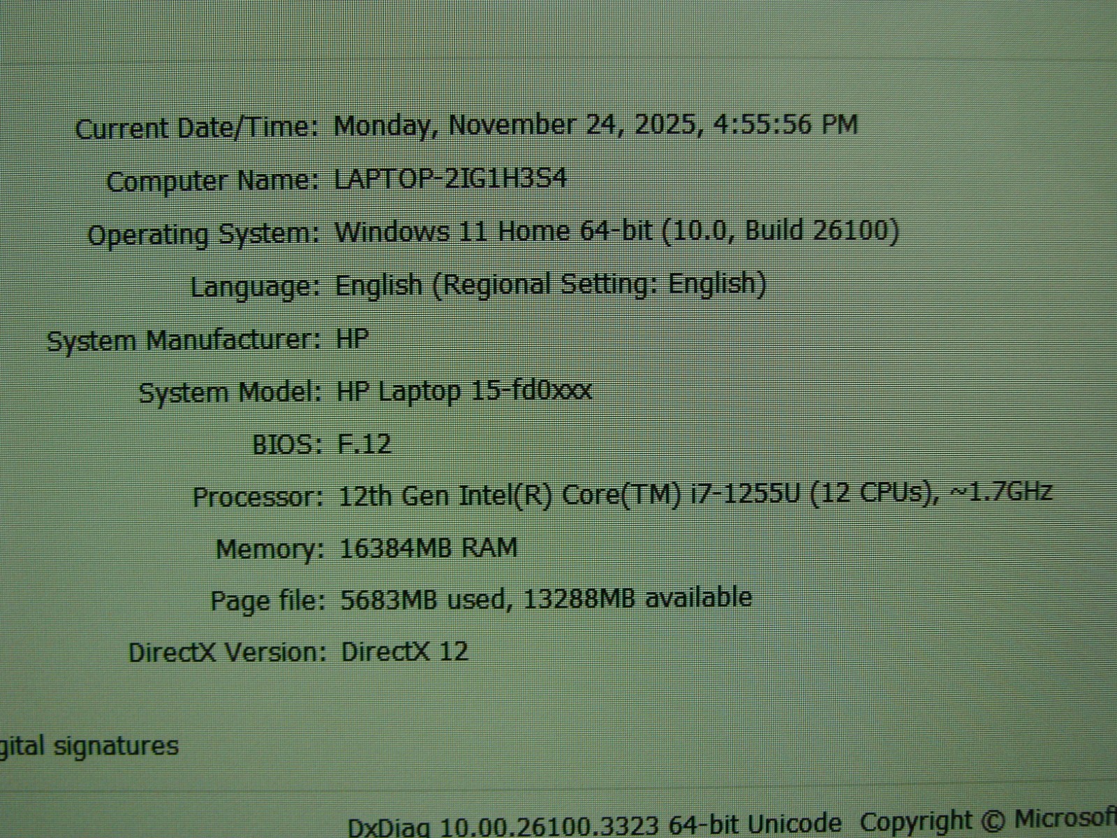 HP 15-fd0107dx 15.6″FHD TOUCH i7-1255U 1.7GHz 16GB 512GB SSD Win 11Home 100tt
