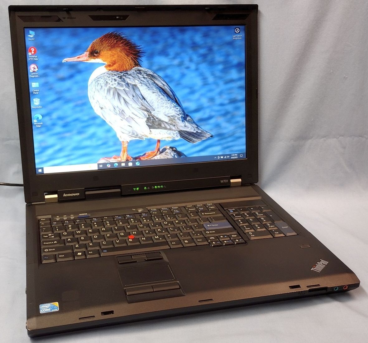 Lenovo ThinkPad W701 i7-820QM 16GB RAM NEW 180GB SSD NVIDIA GPU Win10P Grade A-
