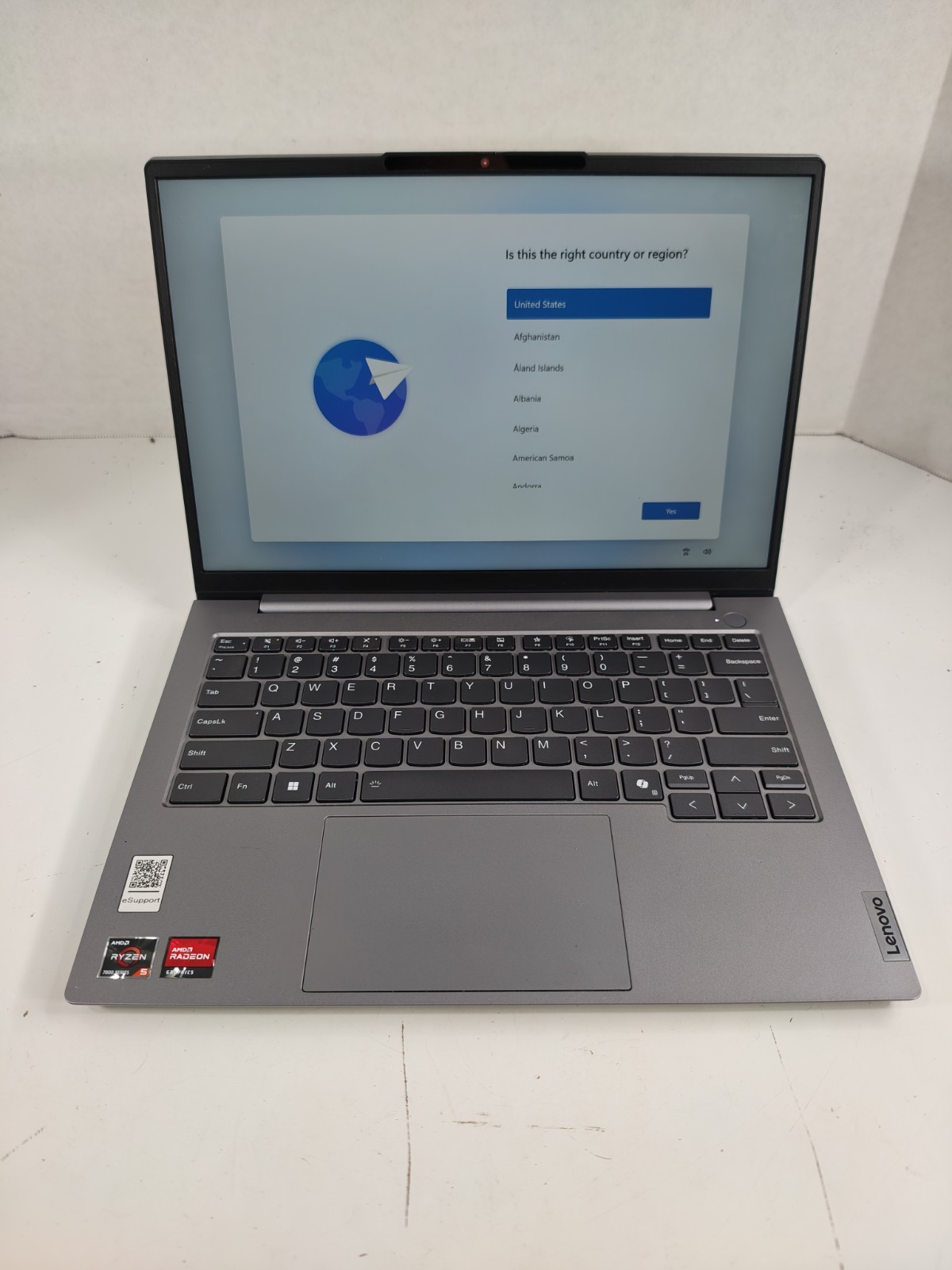 Lenovo ThinkBook 14 G7 ARP AMD Ryzen 5 7535HS 8GB RAM 256GB SSD Laptop w/Charger