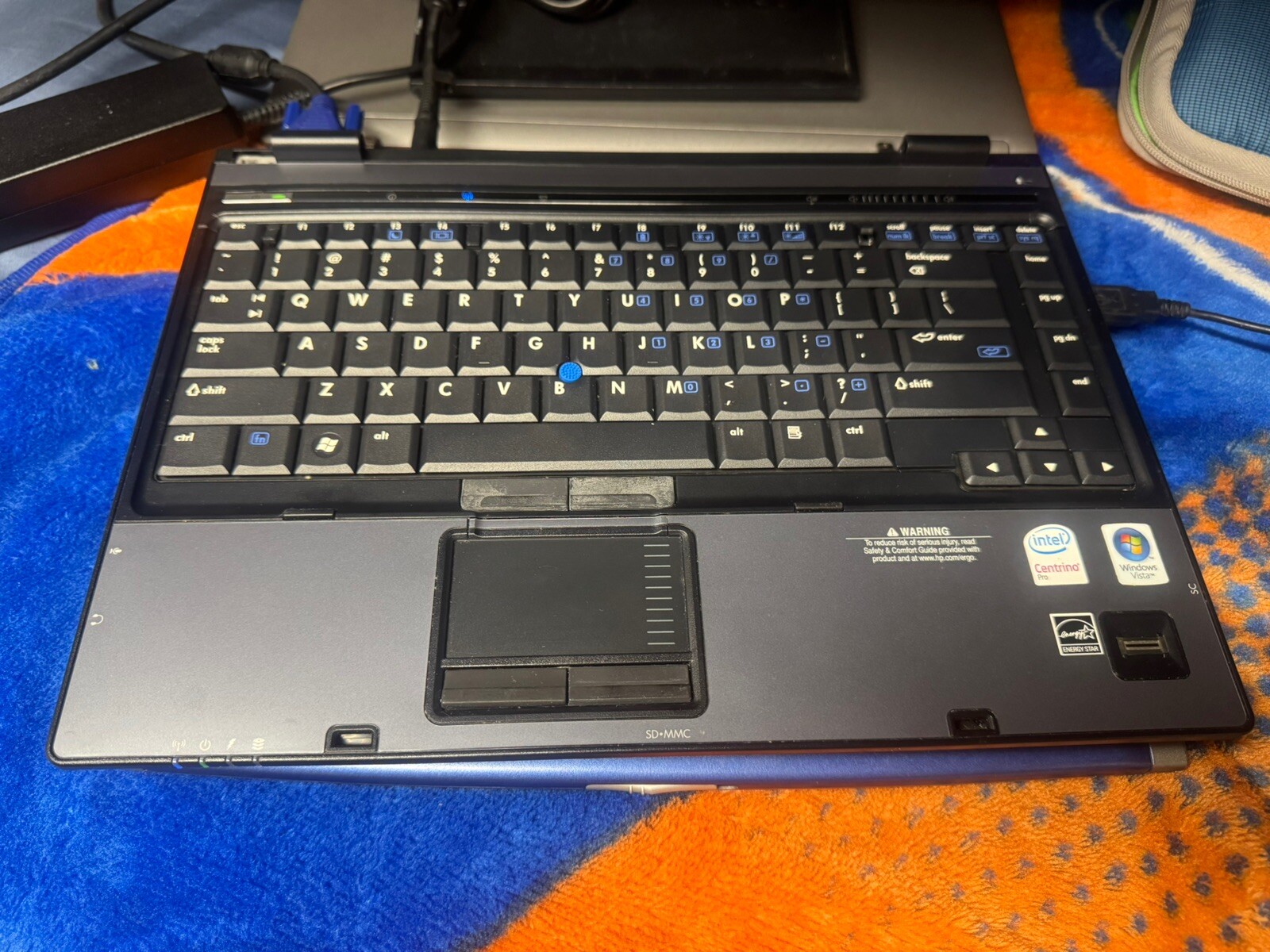 14.1” HP Compaq 6510b Laptop Core 2 Duo 2.40GHz 160GB HDD 2GB RAM