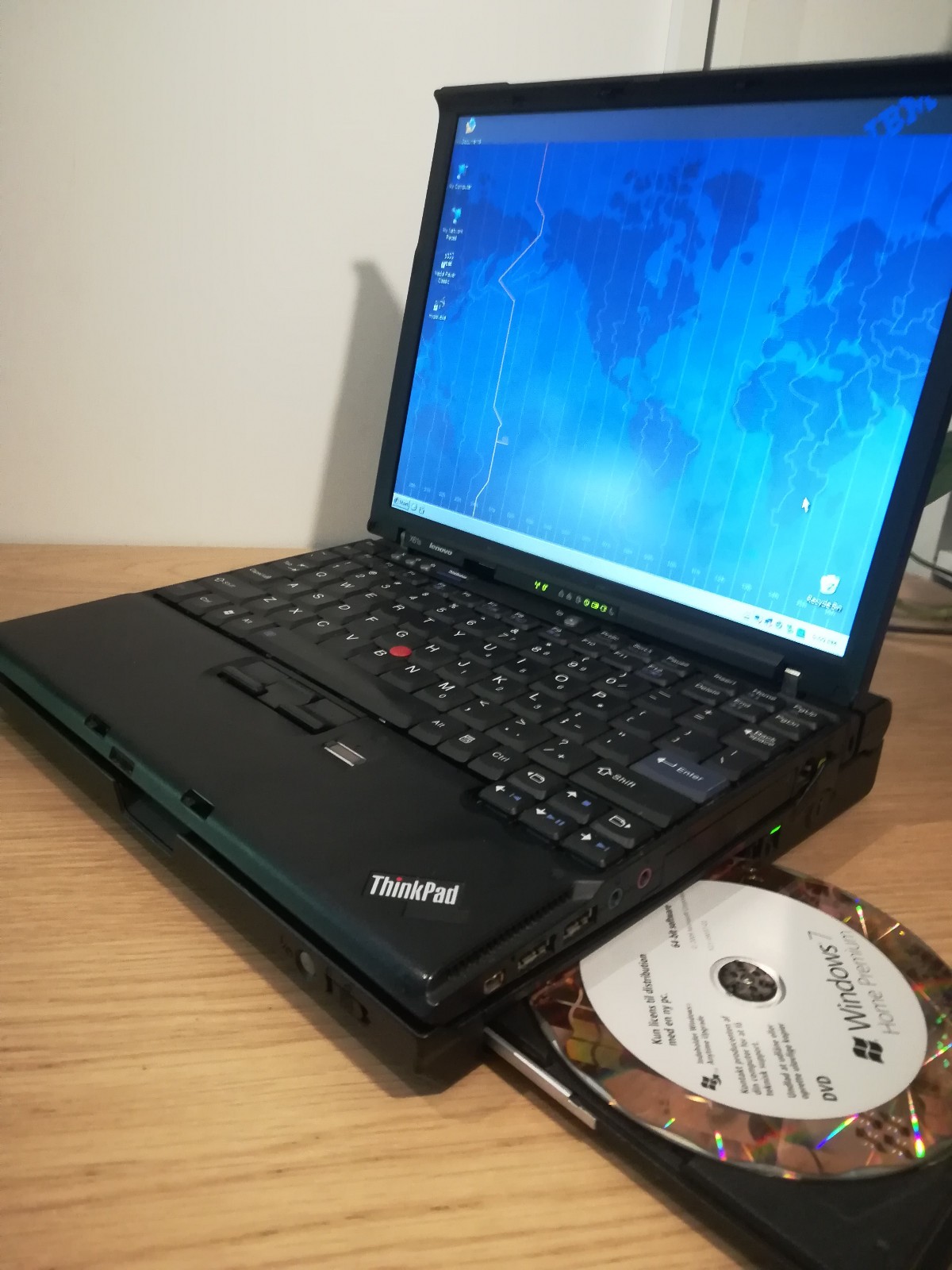 Lenovo ThinkPad X61s Core 2 Duo 1.6Ghz Windows XP Windows 7