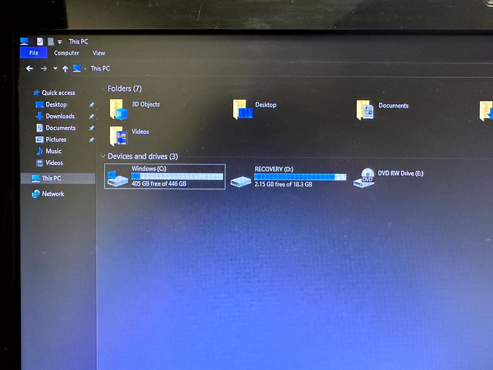 Lenovo C40-05 All-in-one Desktop Computer 21.5″ AMD A6 1.8Ghz 8GB 500GB Win 10